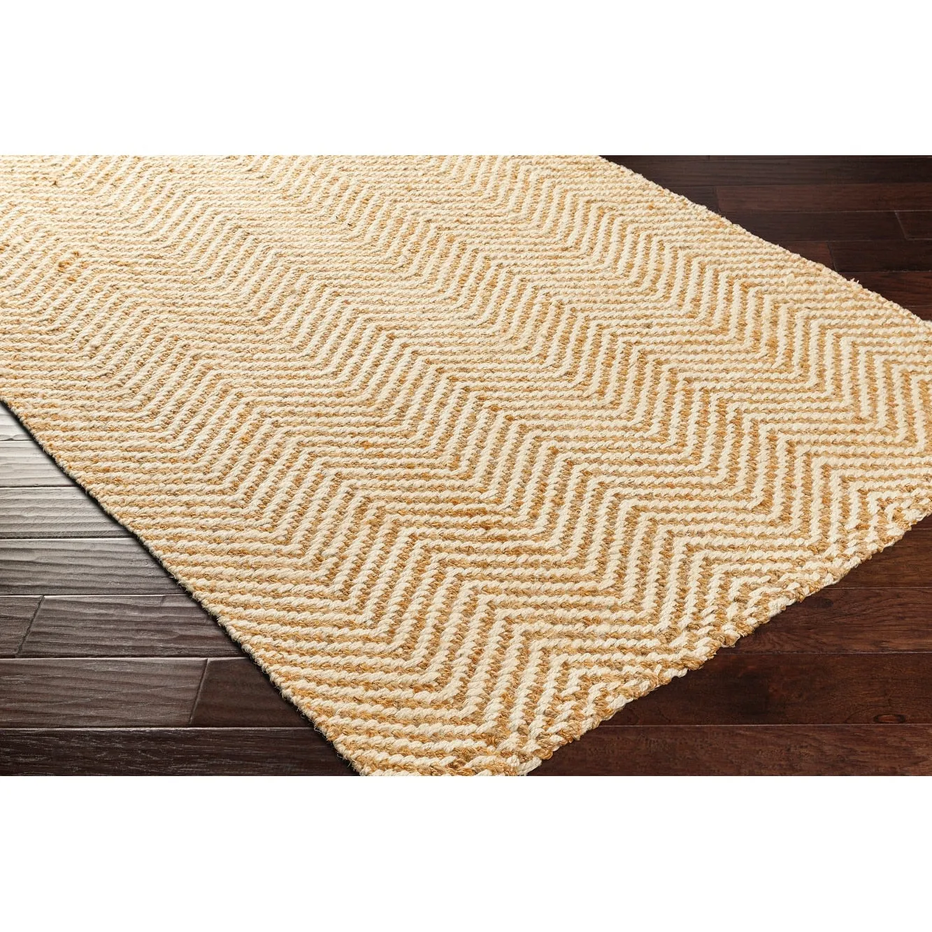 Binitae Handmade Bohemian Jute Area Rug