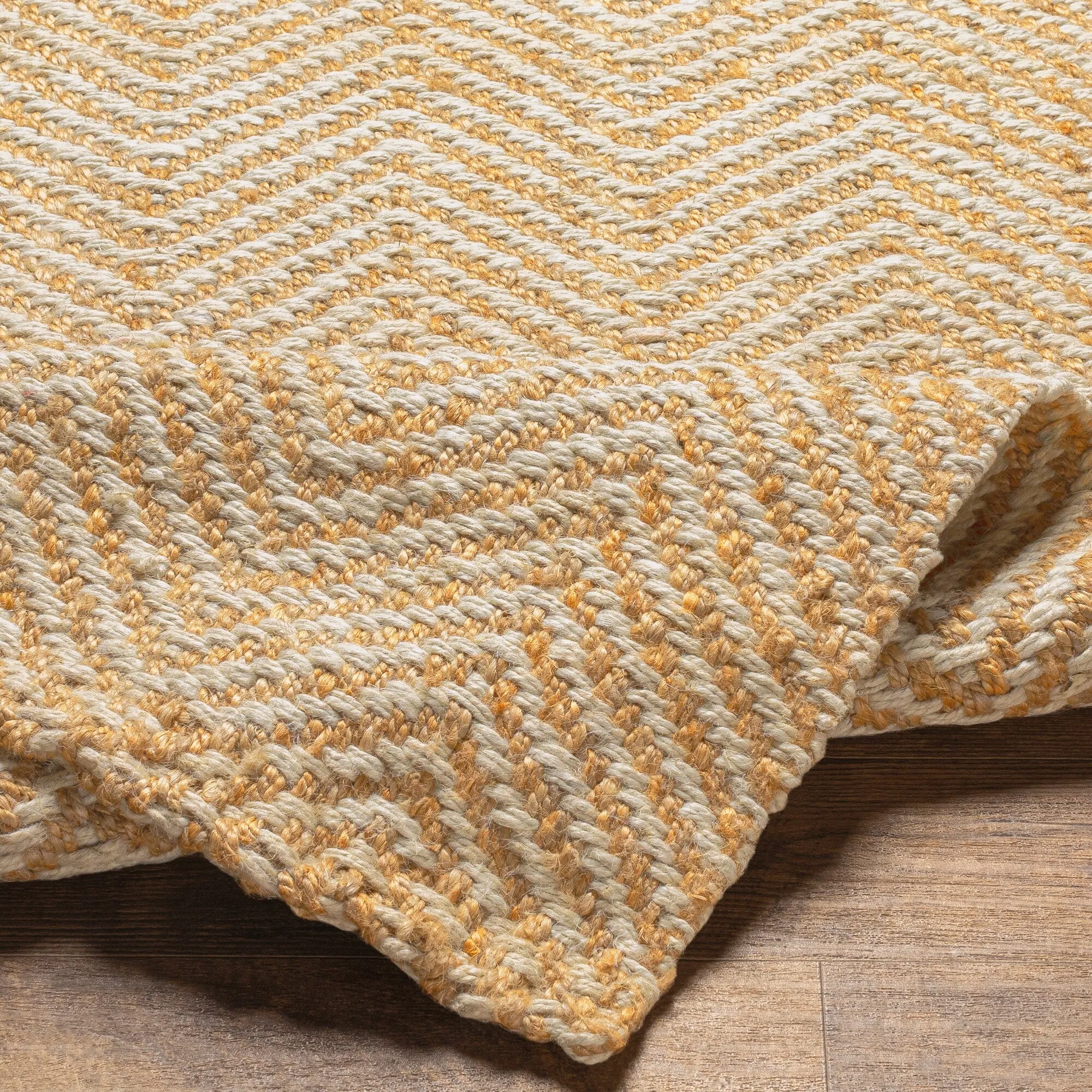 Binitae Handmade Bohemian Jute Area Rug