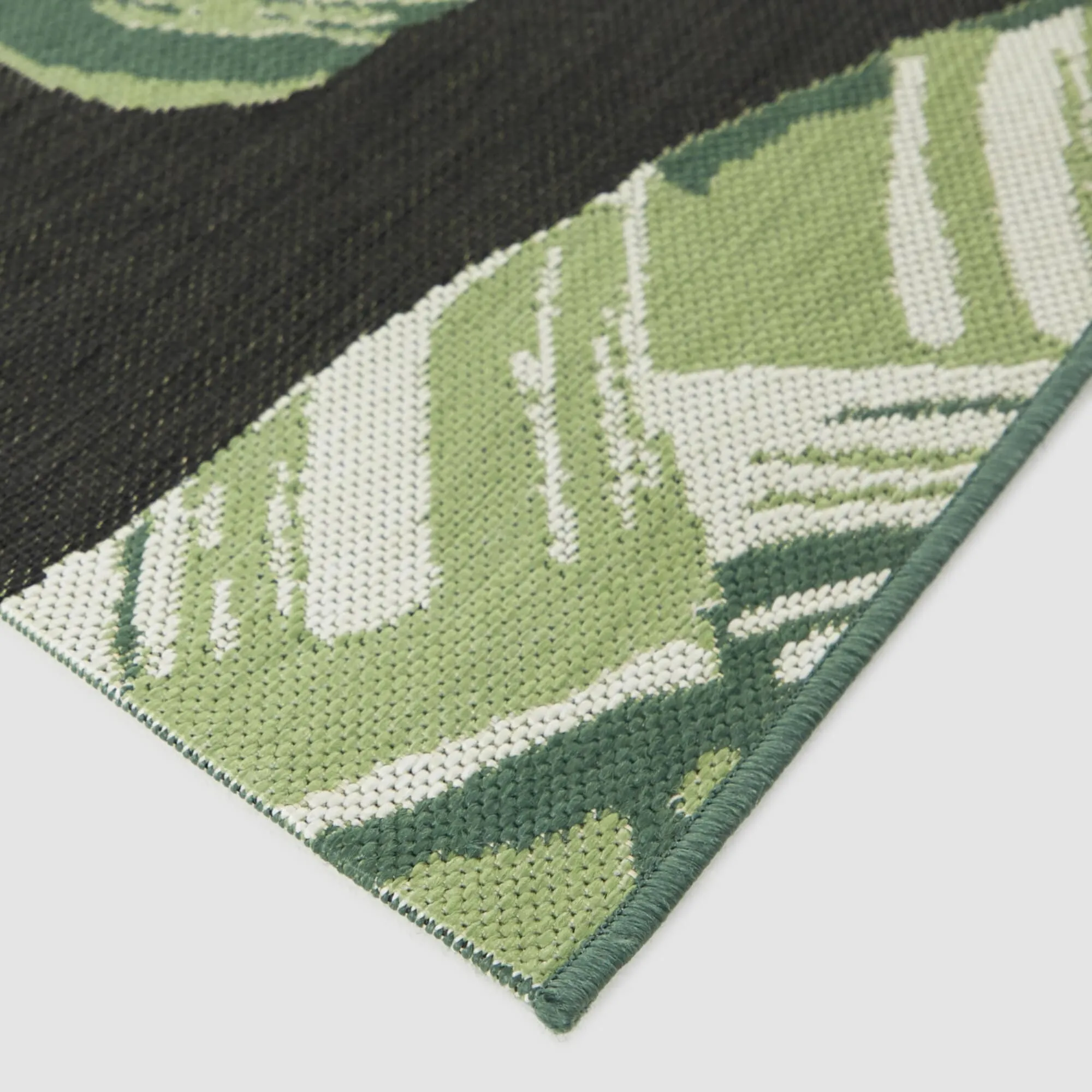 Bissen Botanical Palm Leaf Indoor/Outdoor Area Rug