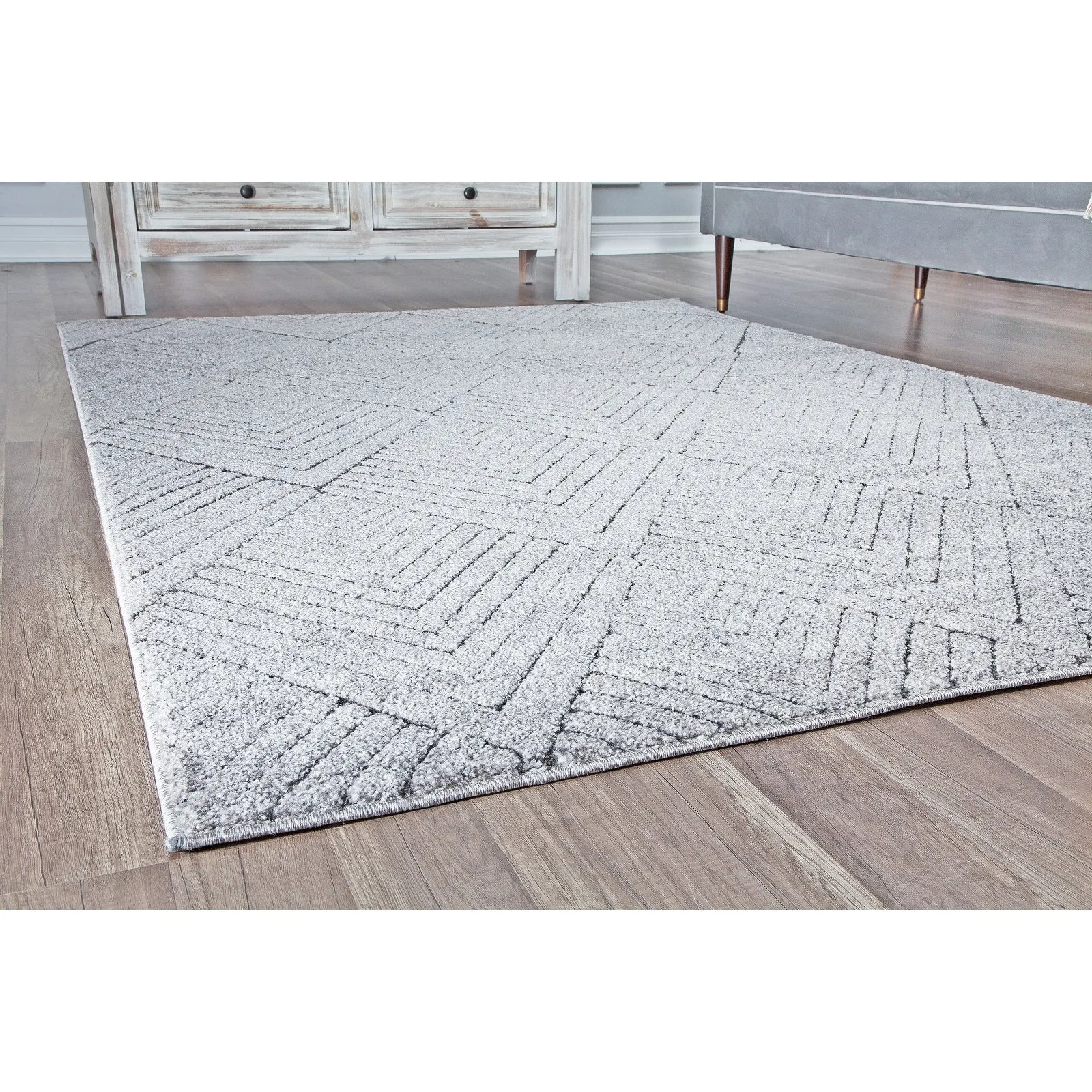Cadence Geometric Contemporary Rugs America Rug by Cosmopolitan