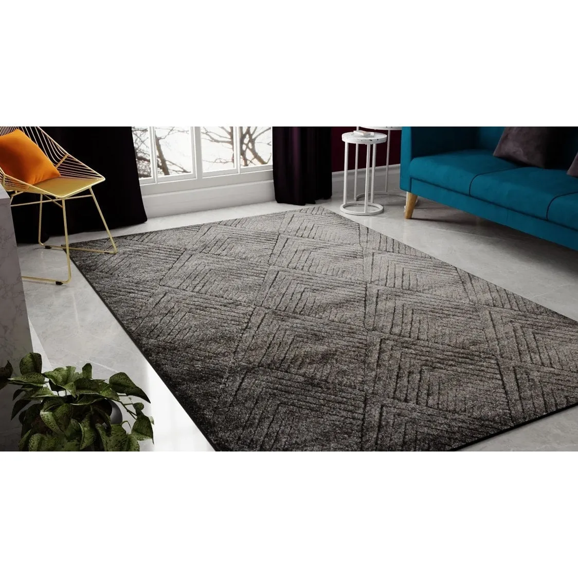 Cadence Geometric Contemporary Rugs America Rug by Cosmopolitan