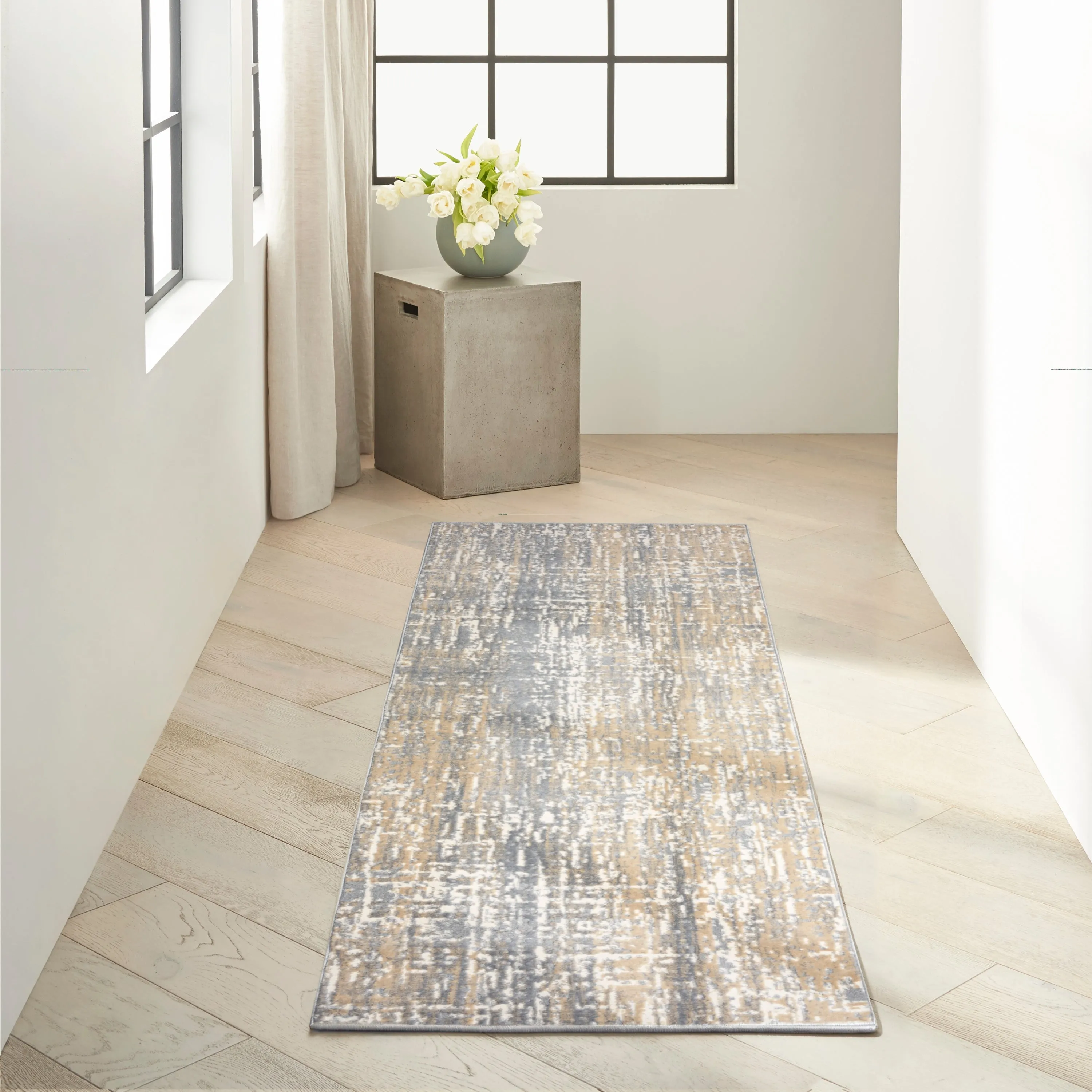 Calvin Klein Enchanting Indoor Contemporary Abstract Area Rug