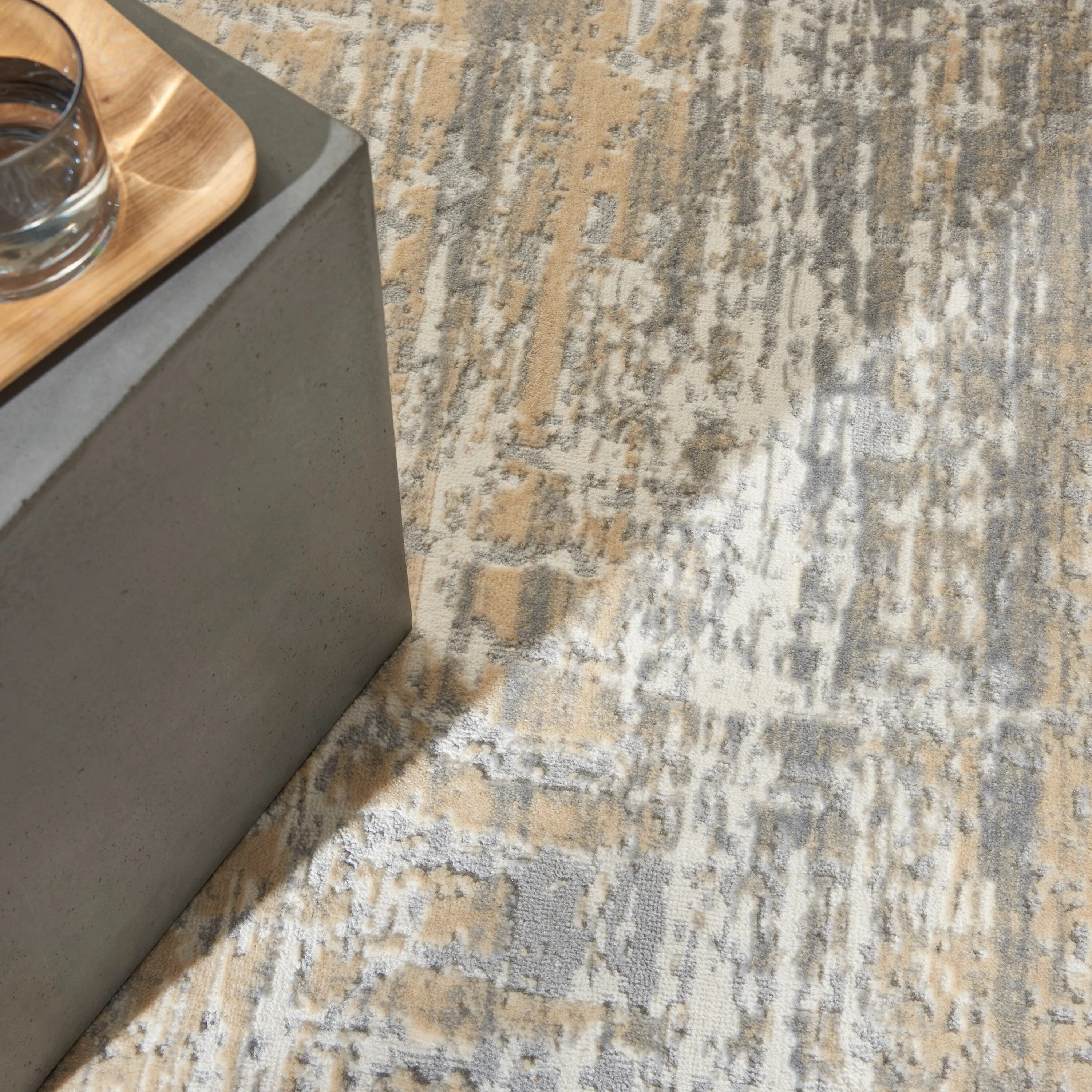 Calvin Klein Enchanting Indoor Contemporary Abstract Area Rug