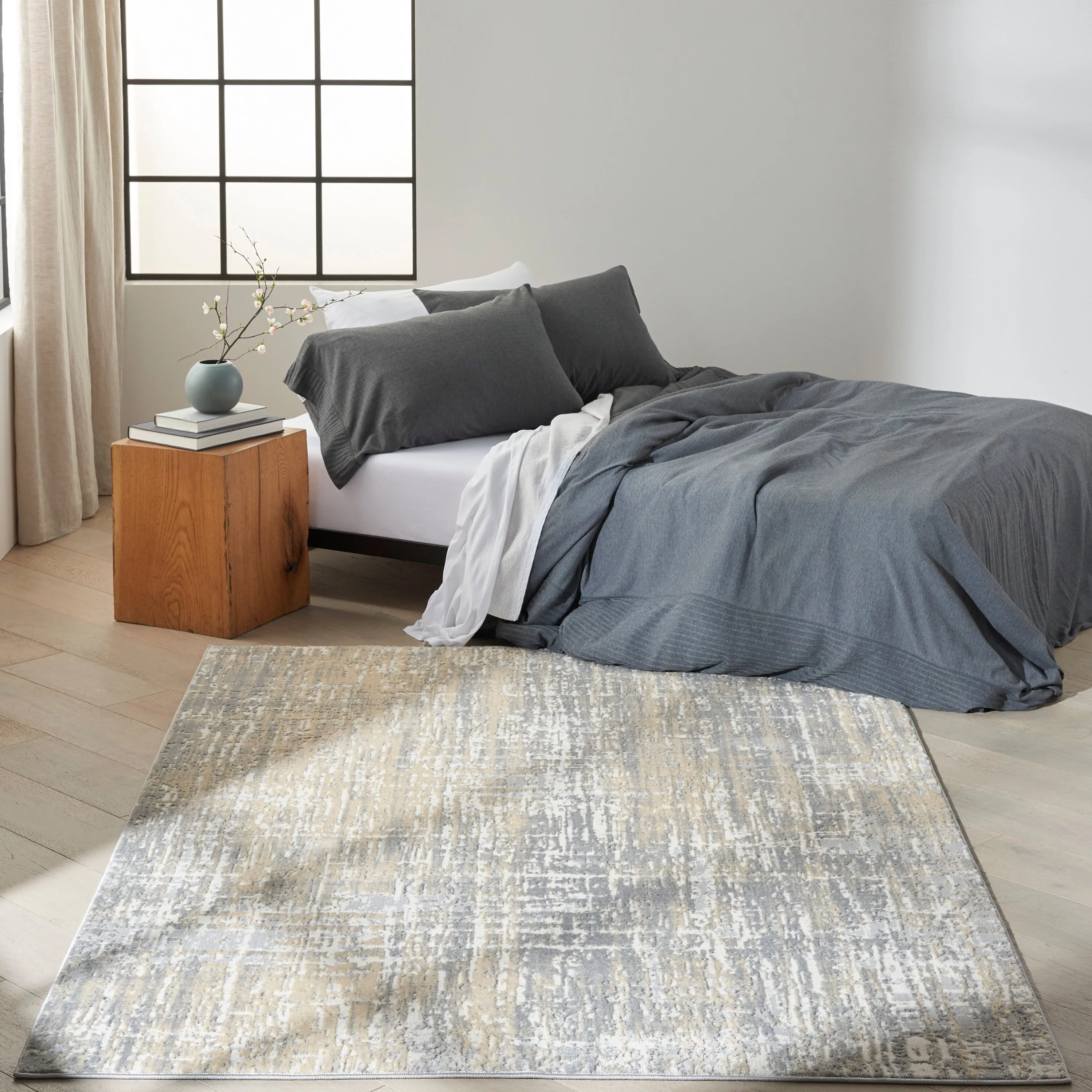 Calvin Klein Enchanting Indoor Contemporary Abstract Area Rug