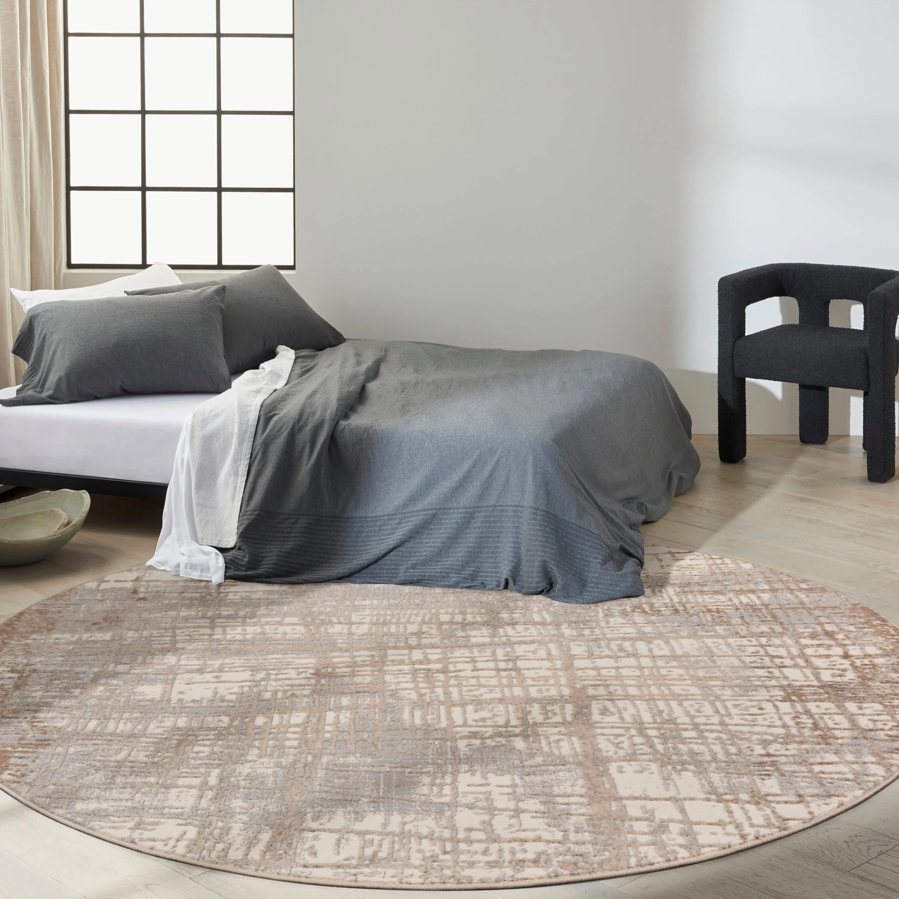 Calvin Klein Rush Contemporary Abstract Area Rug