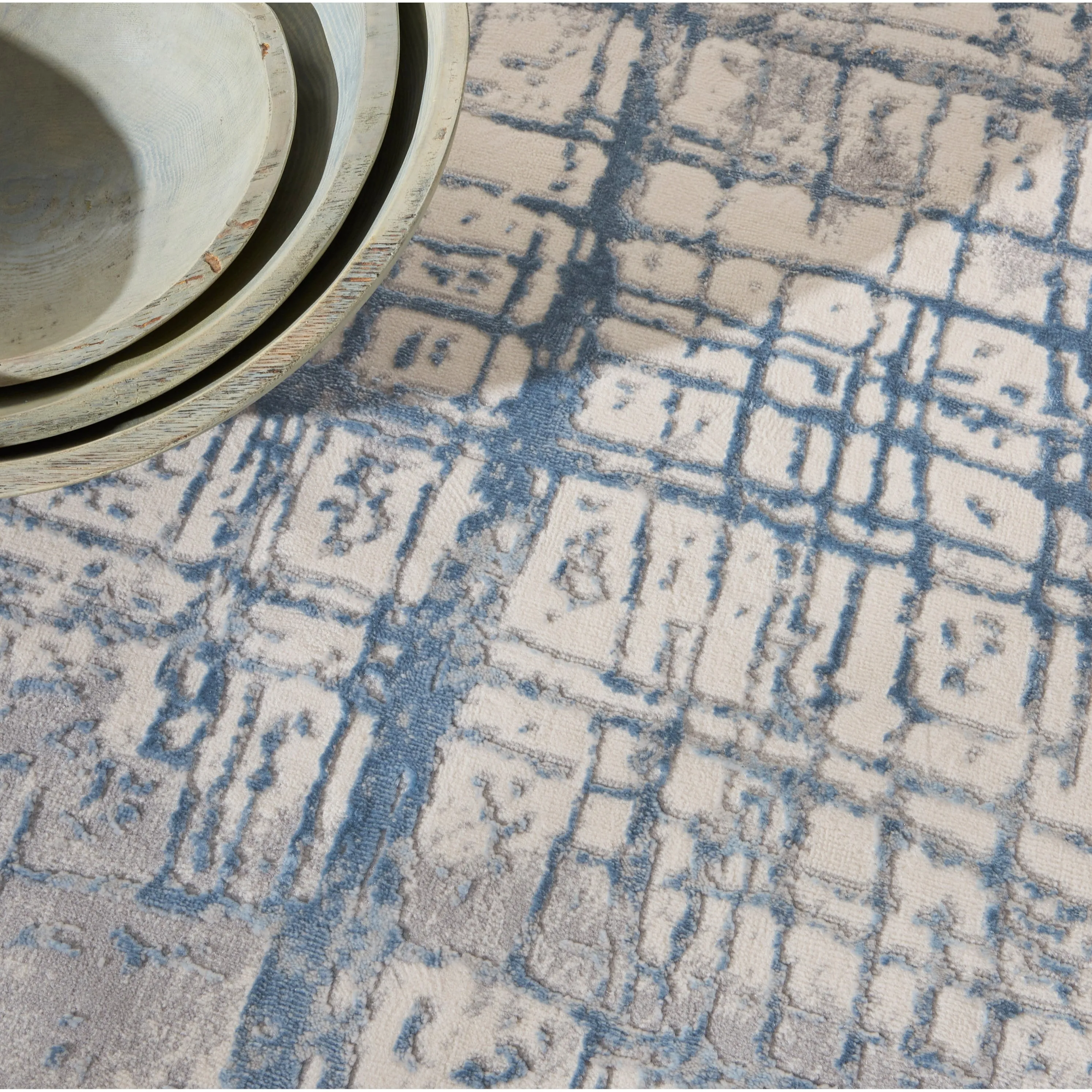 Calvin Klein Rush Contemporary Abstract Area Rug