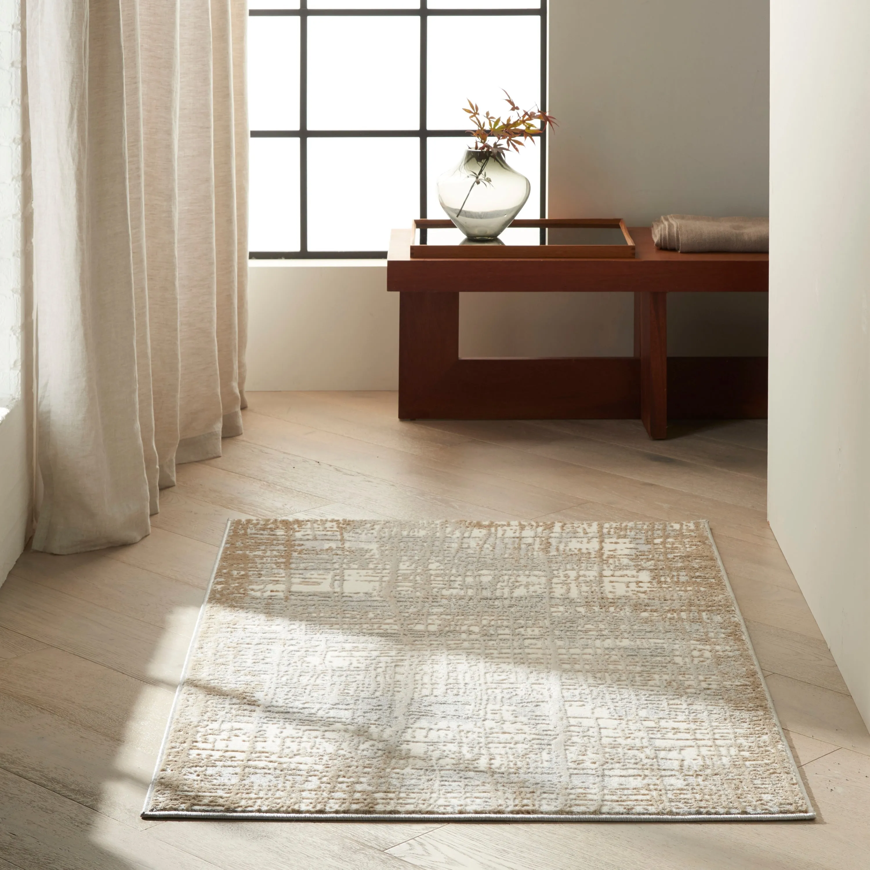 Calvin Klein Rush Contemporary Abstract Area Rug