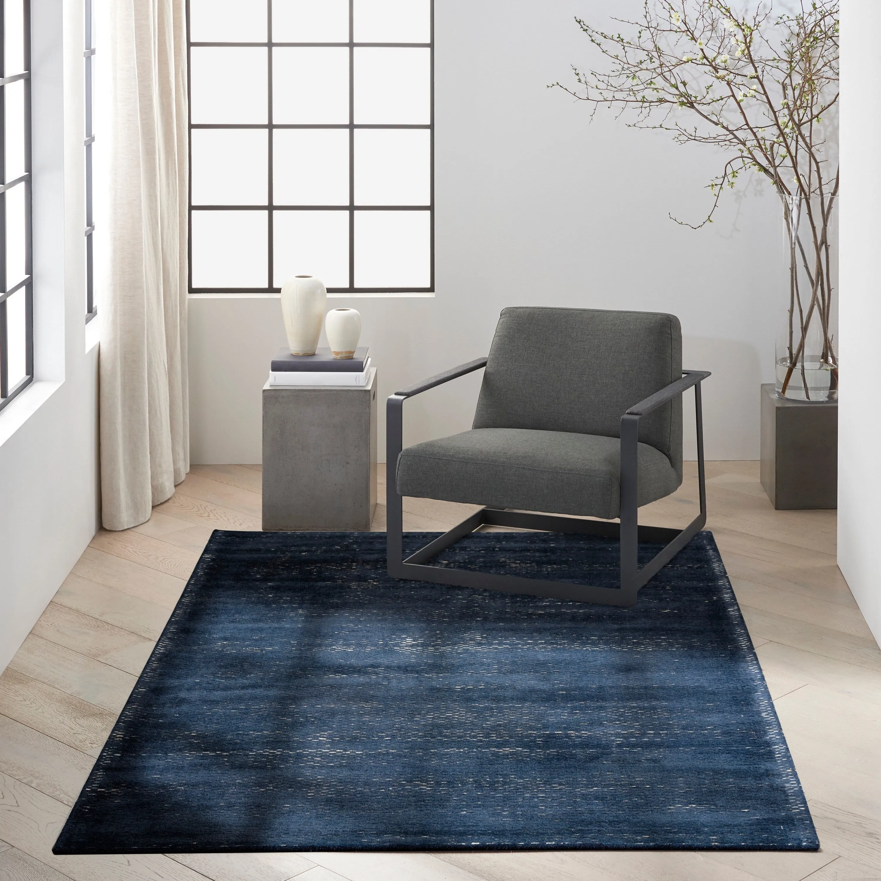 Calvin Klein Valley Indoor Striped Area Rug