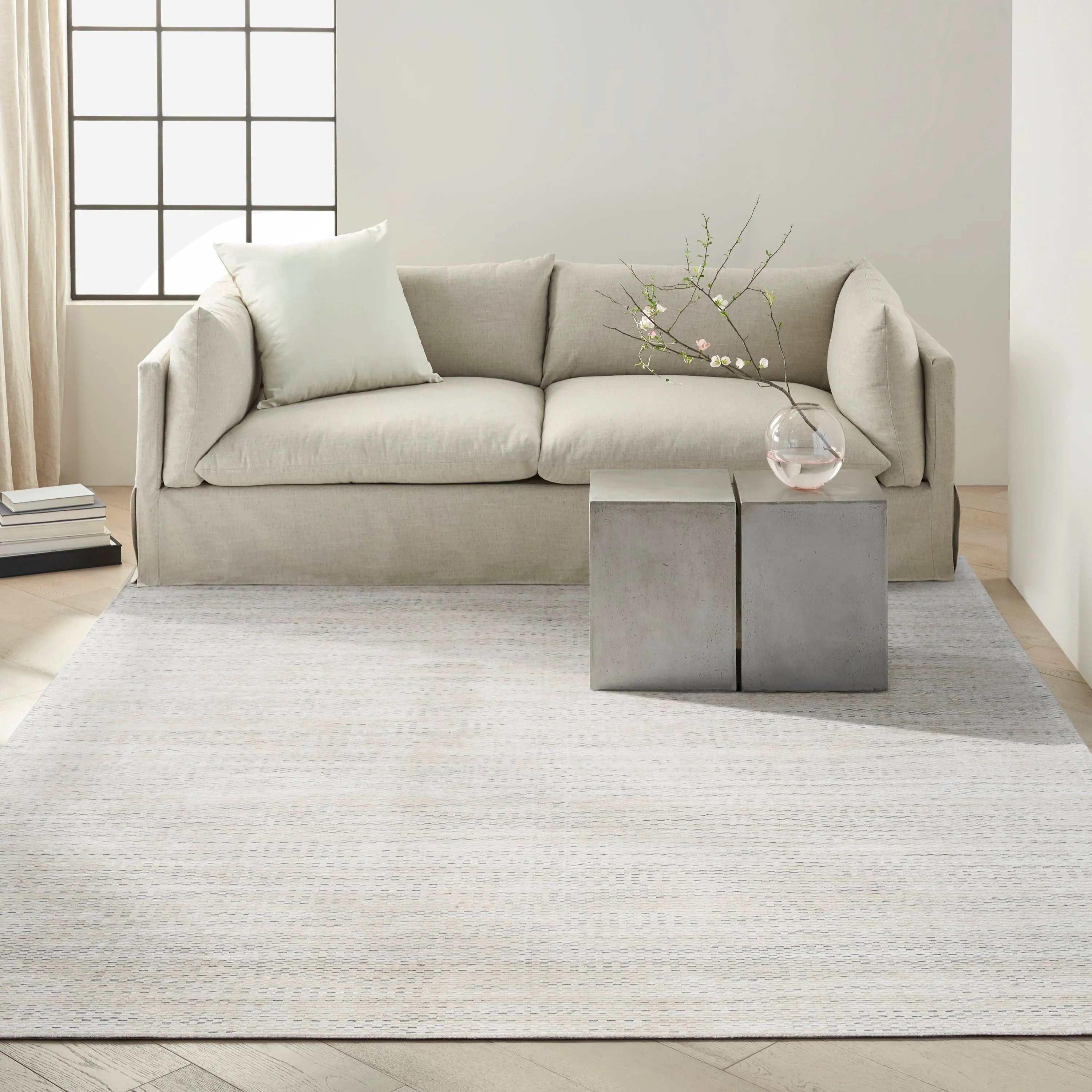 Calvin Klein Valley Indoor Striped Area Rug