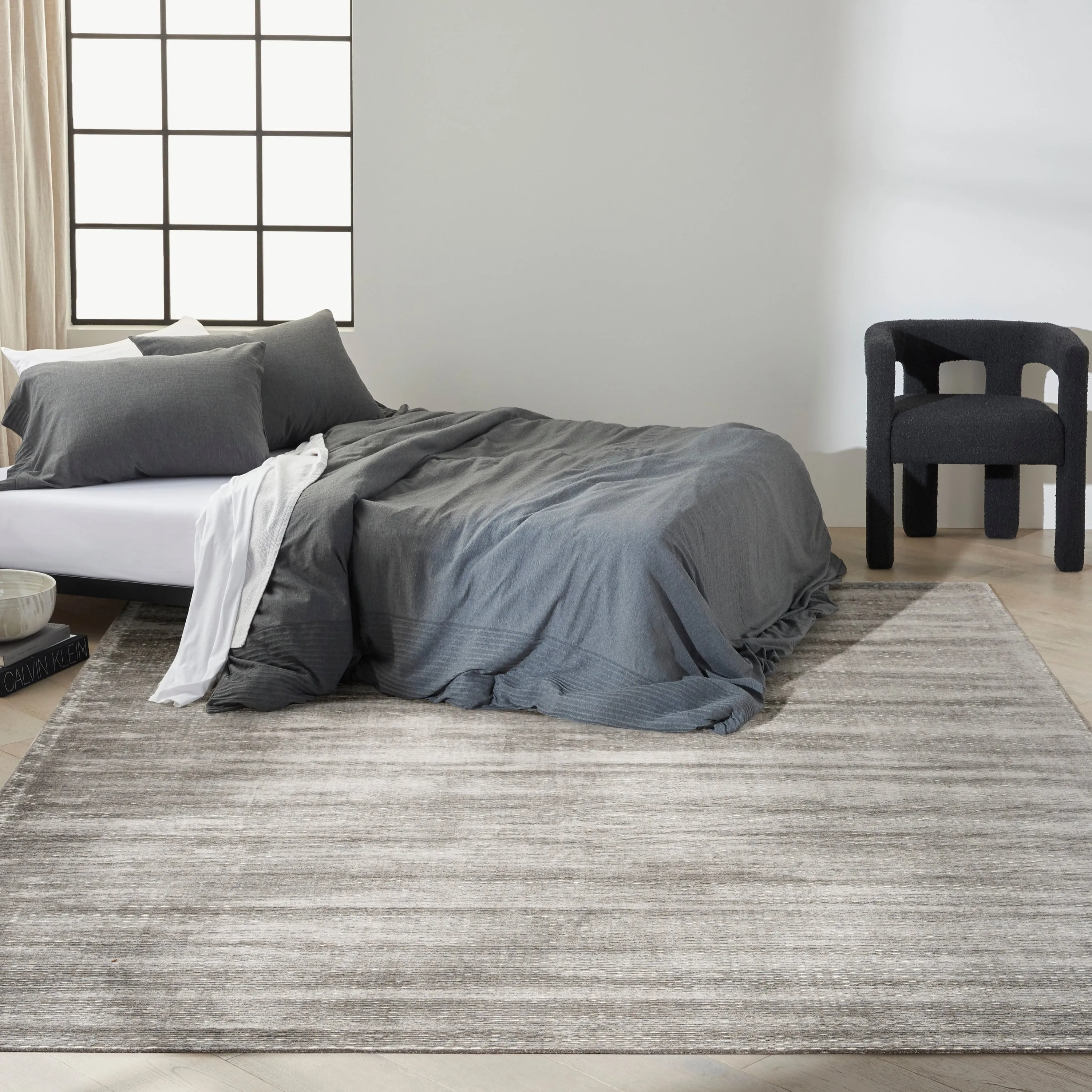 Calvin Klein Valley Indoor Striped Area Rug