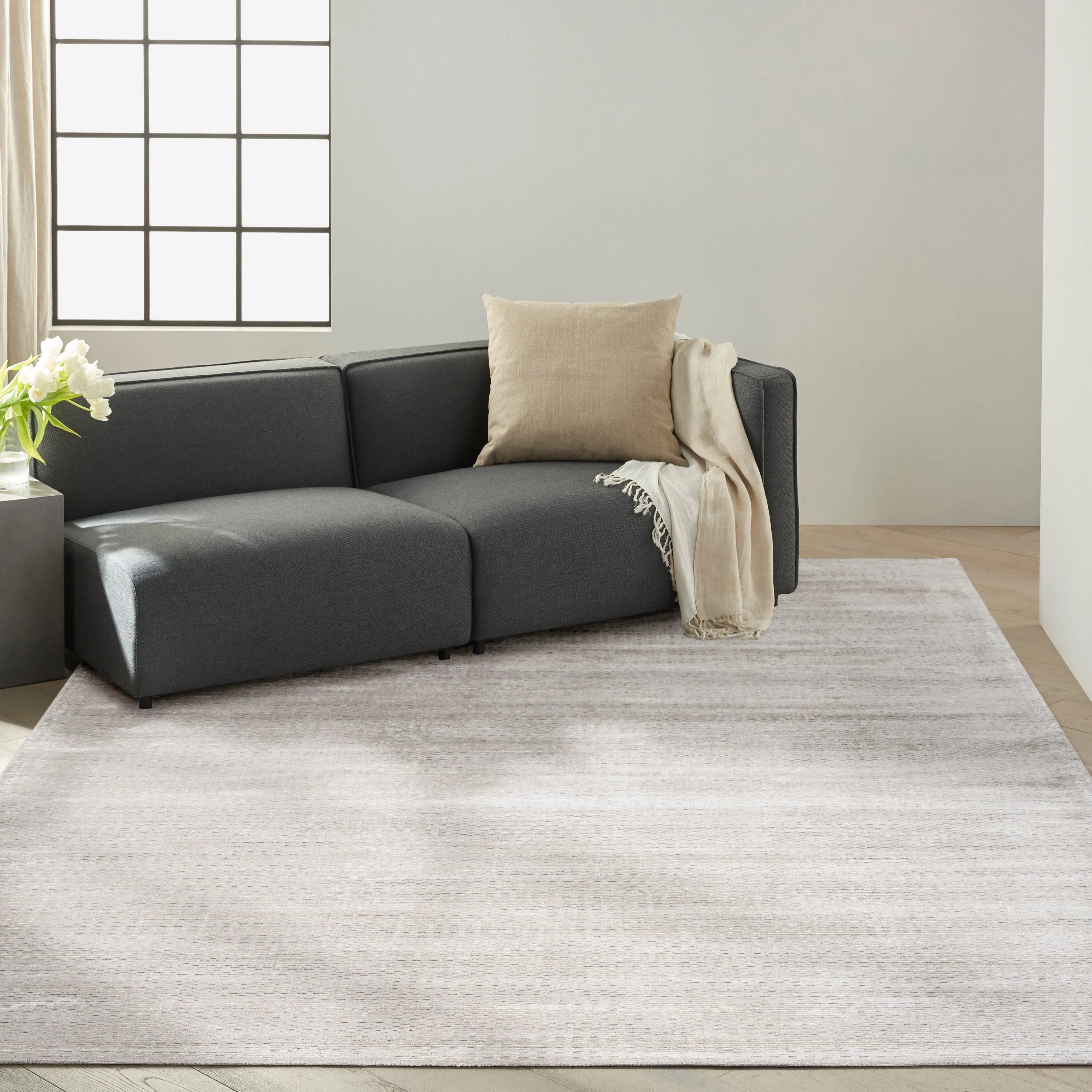 Calvin Klein Valley Indoor Striped Area Rug