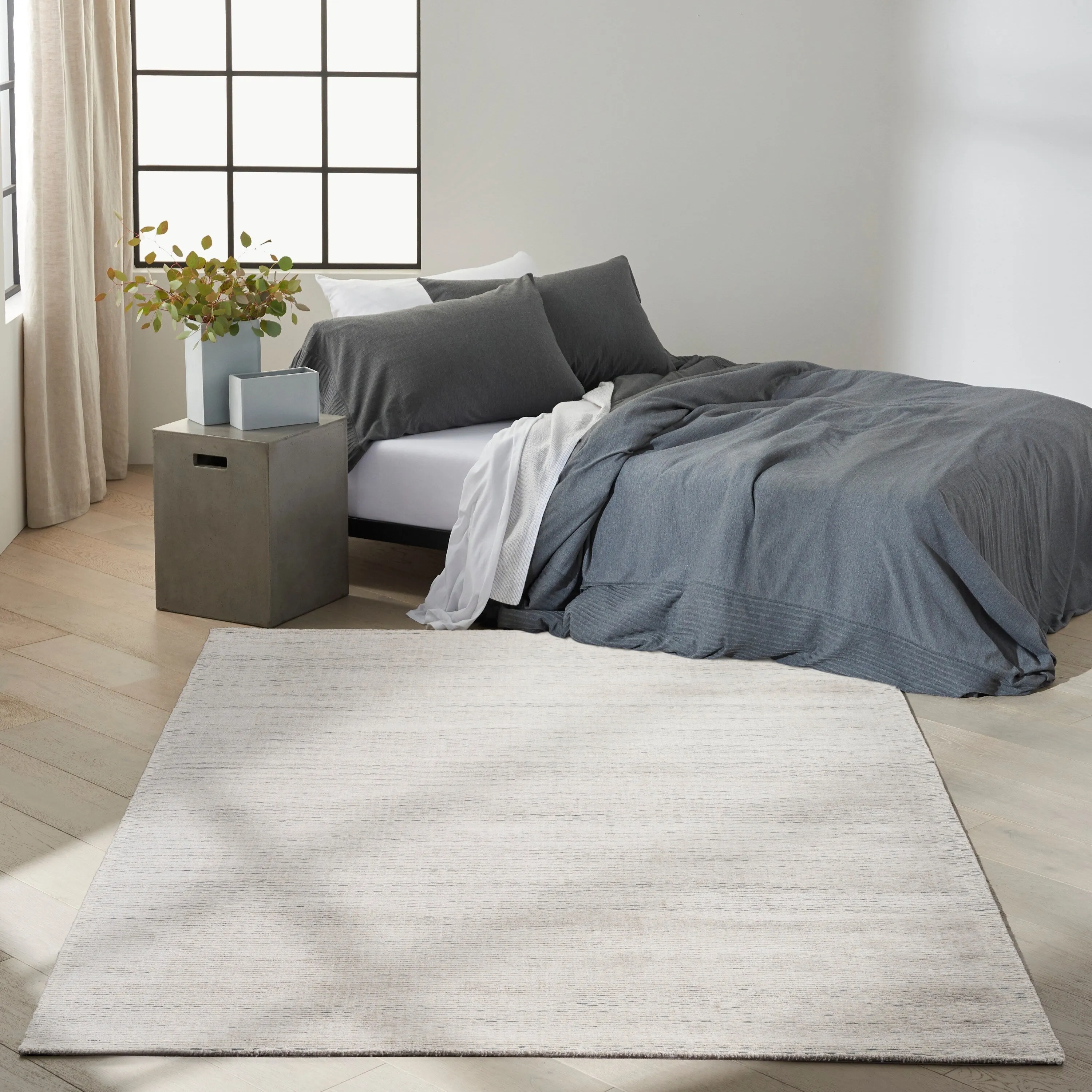 Calvin Klein Valley Indoor Striped Area Rug