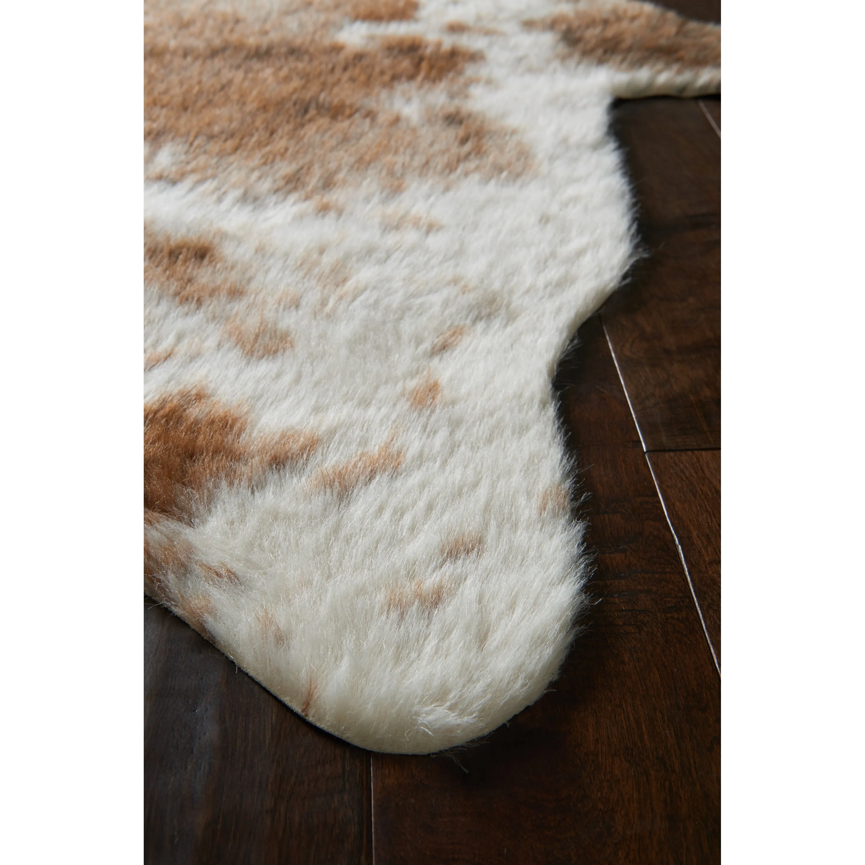 Carbon Loft van Leeuwenhoek Faux Cowhide Area Rug
