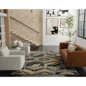 Carbon Loft Yoho Woodlands Rustic Tribal Rug