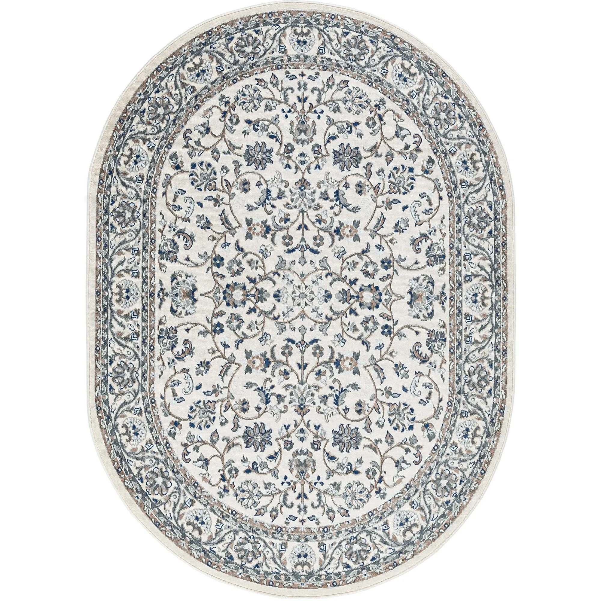 Carrington Traditional Border Indoor Area Rug