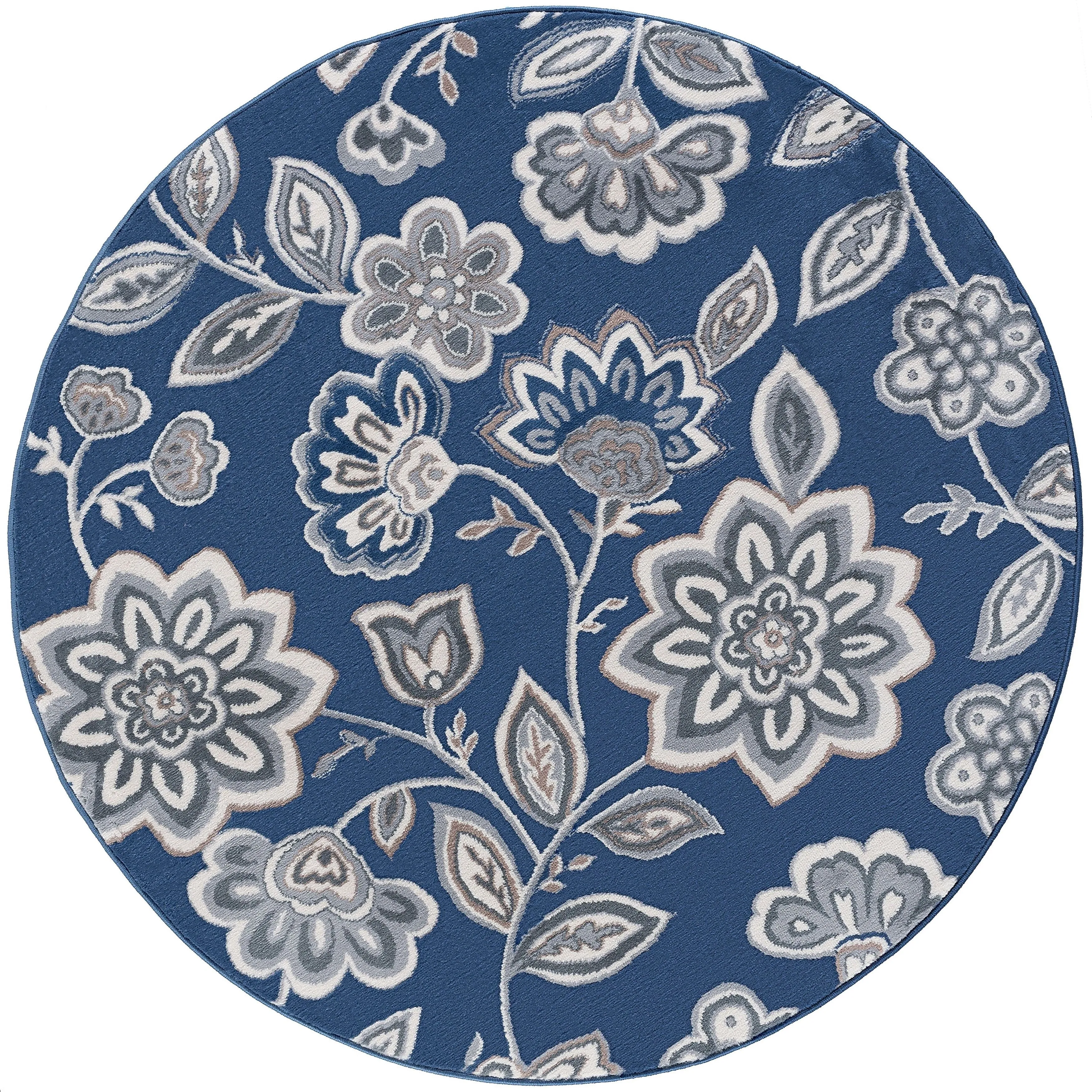 Carrington Transitional Floral & Botanical Indoor Area Rug