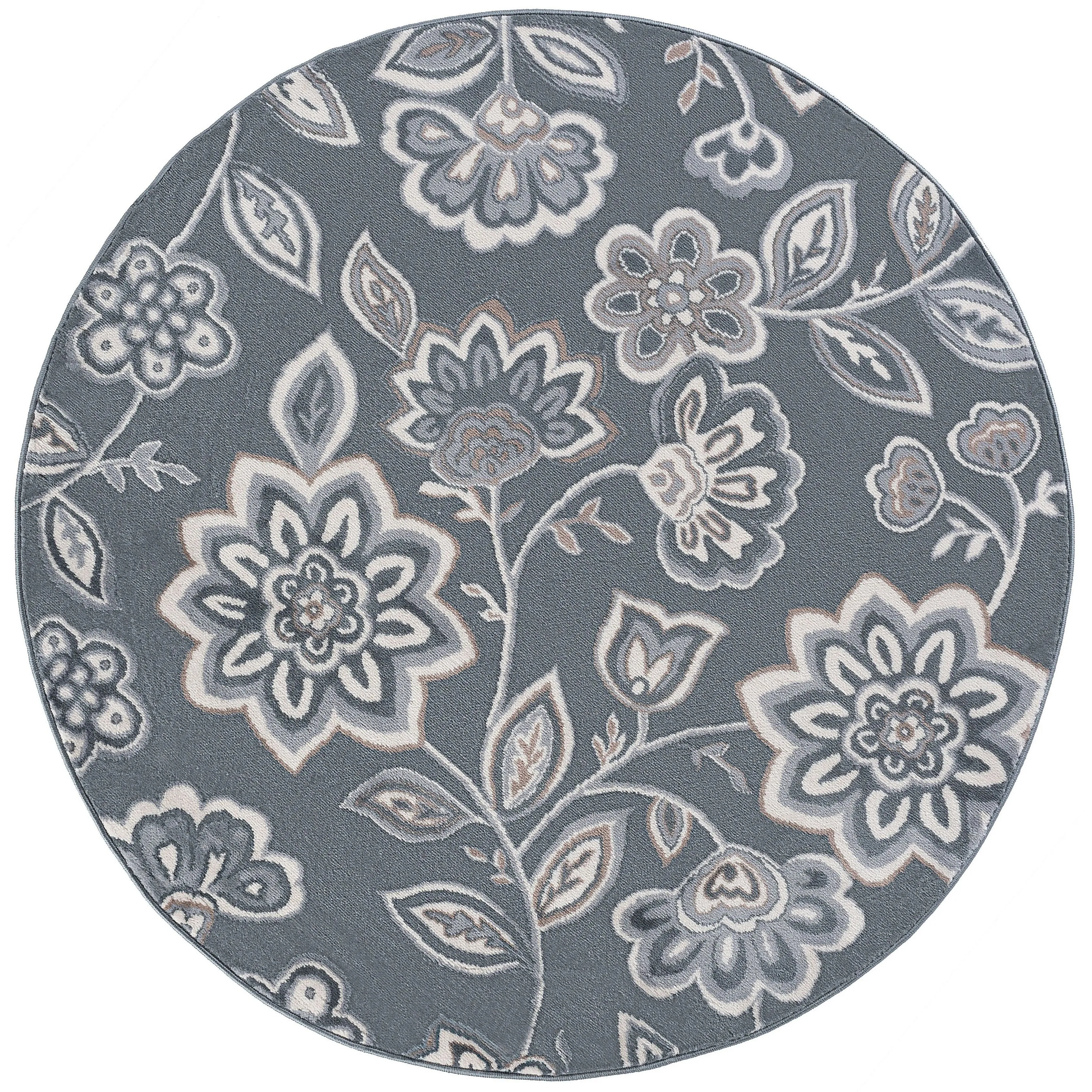 Carrington Transitional Floral & Botanical Indoor Area Rug