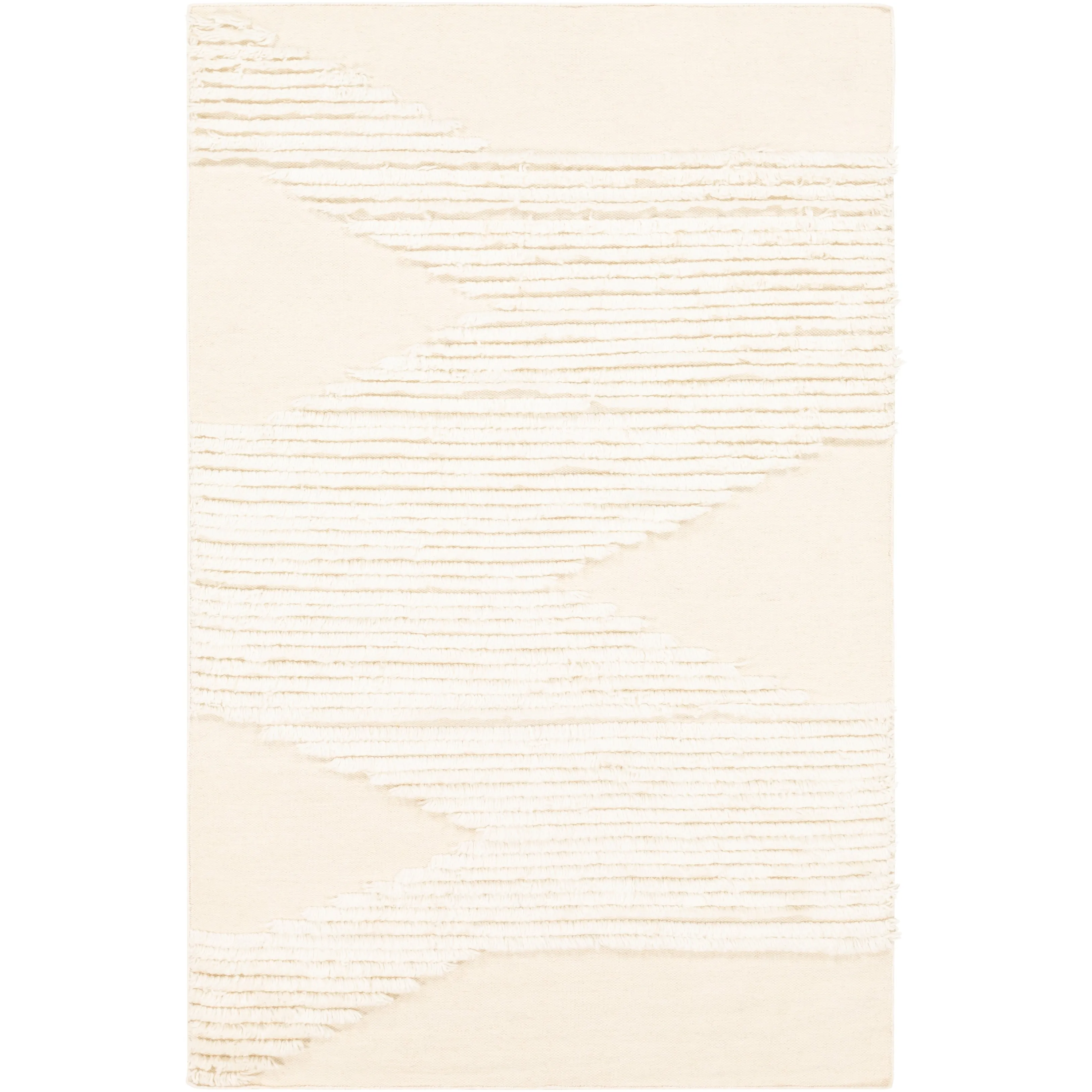 Carson Carrington Inbyn Bohemian Wool Shag Area Rug