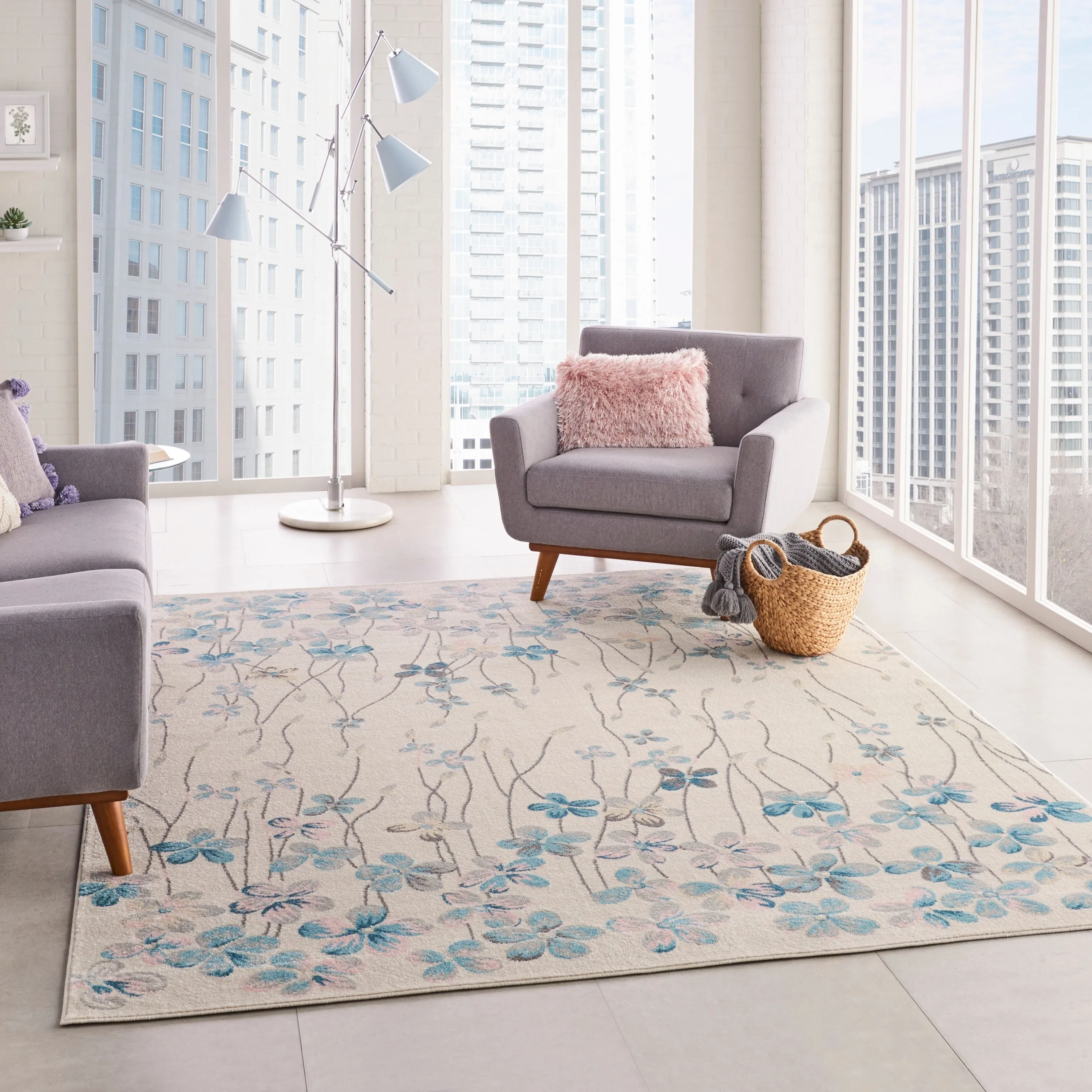 Carson Carrington Molle Floral Area Rug