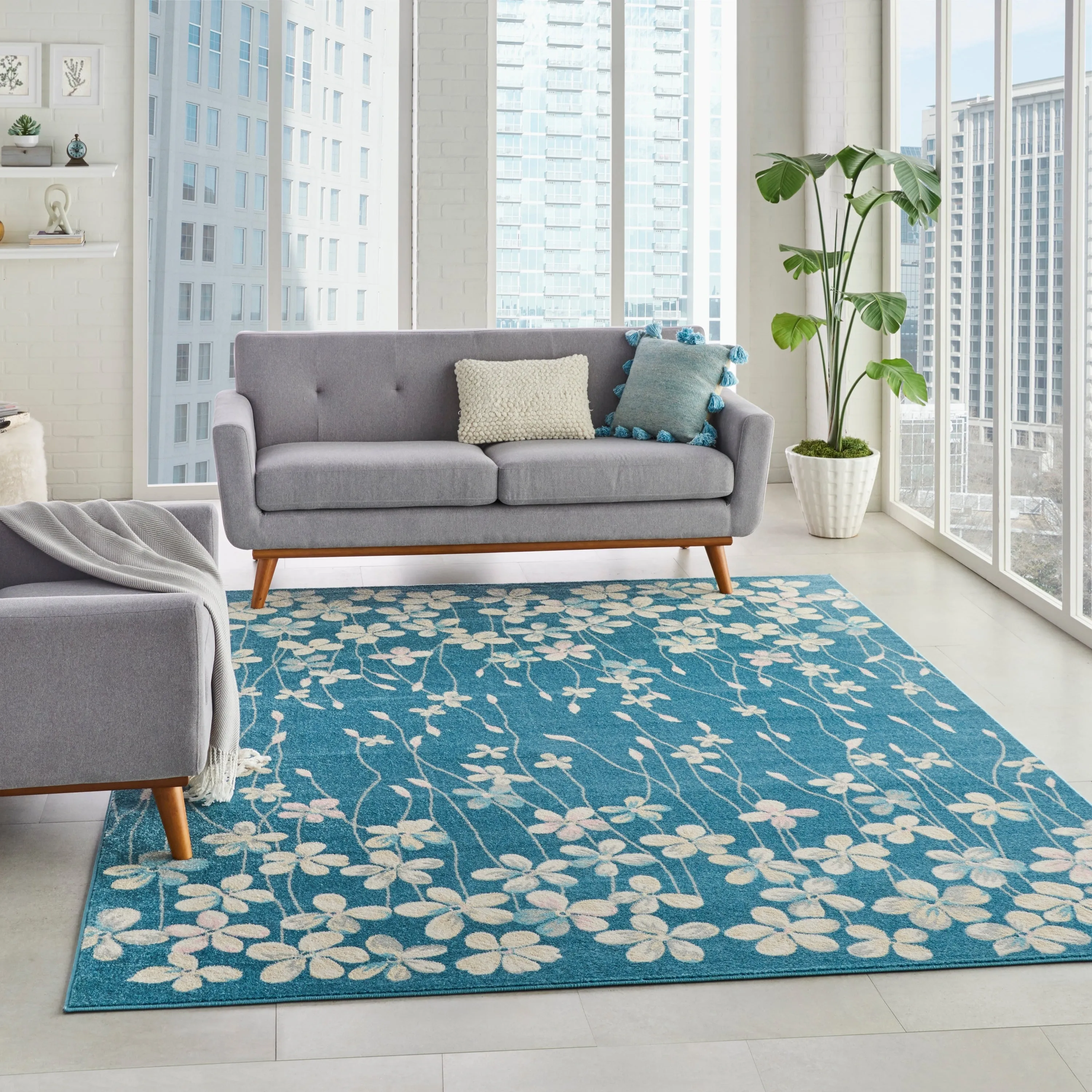 Carson Carrington Molle Floral Area Rug