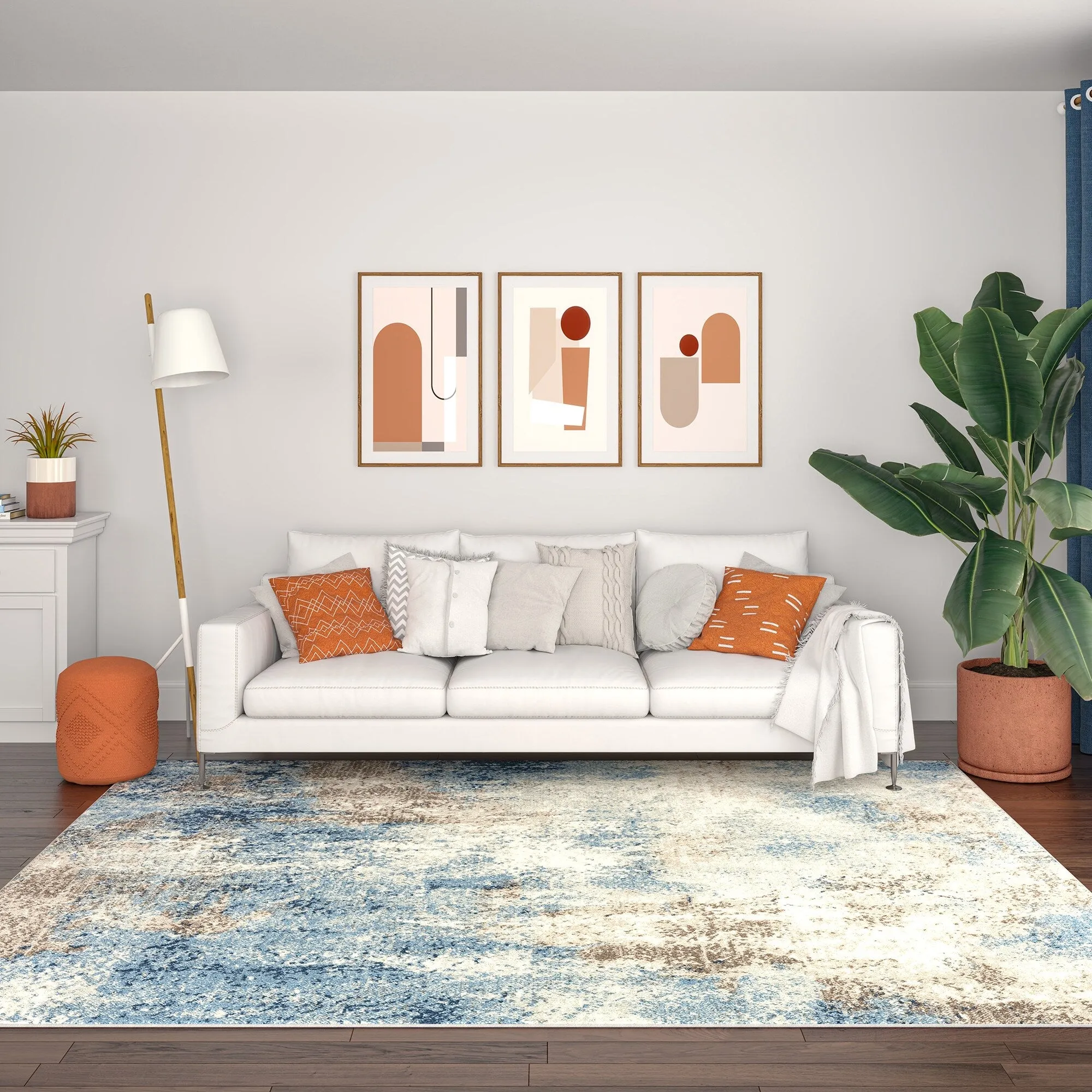 Chesney Modern & Contemporary Abstract Indoor Area Rug