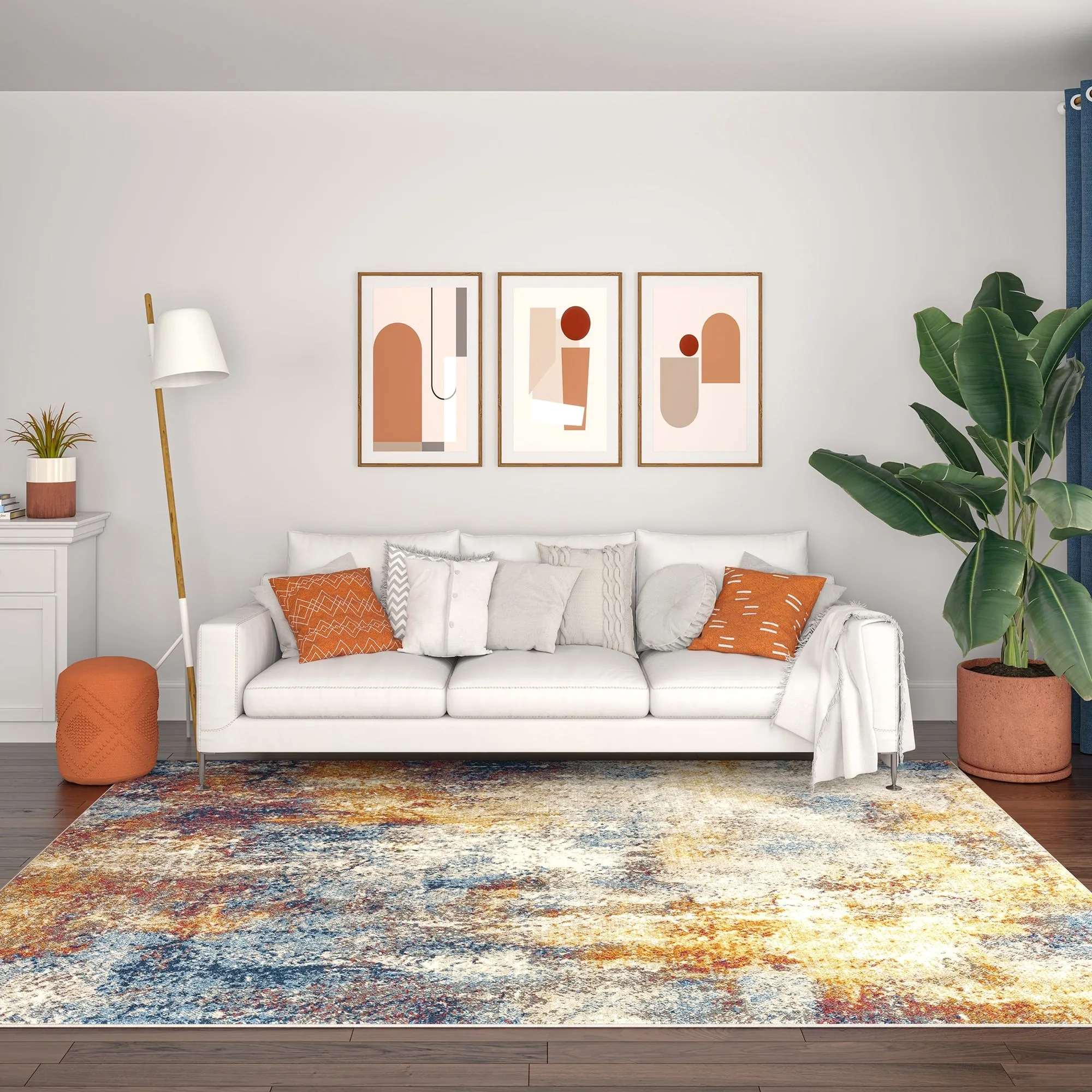 Chesney Modern & Contemporary Abstract Indoor Area Rug