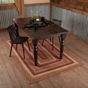 Cider Mill Jute Rug Rect w/ Pad 60x96 - 5' x 8'