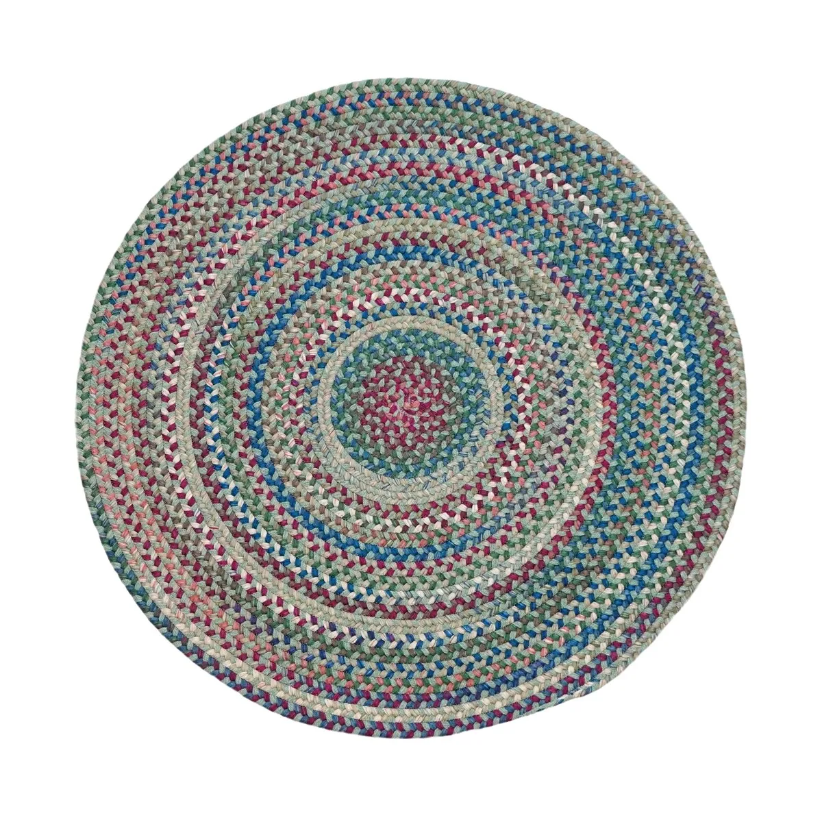 Colonial Mills Bailey Wool Multi Round Area Rug