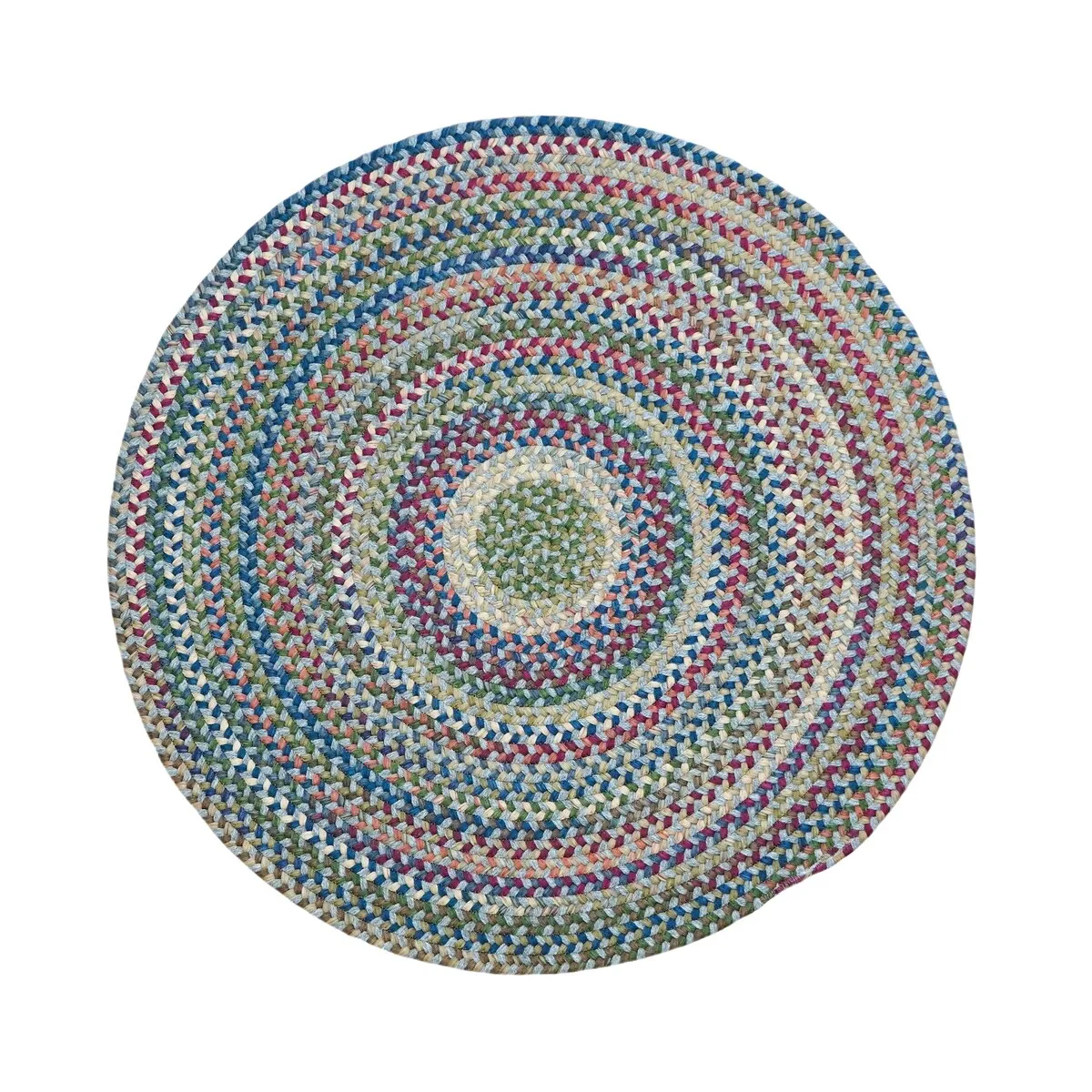 Colonial Mills Bailey Wool Multi Round Area Rug