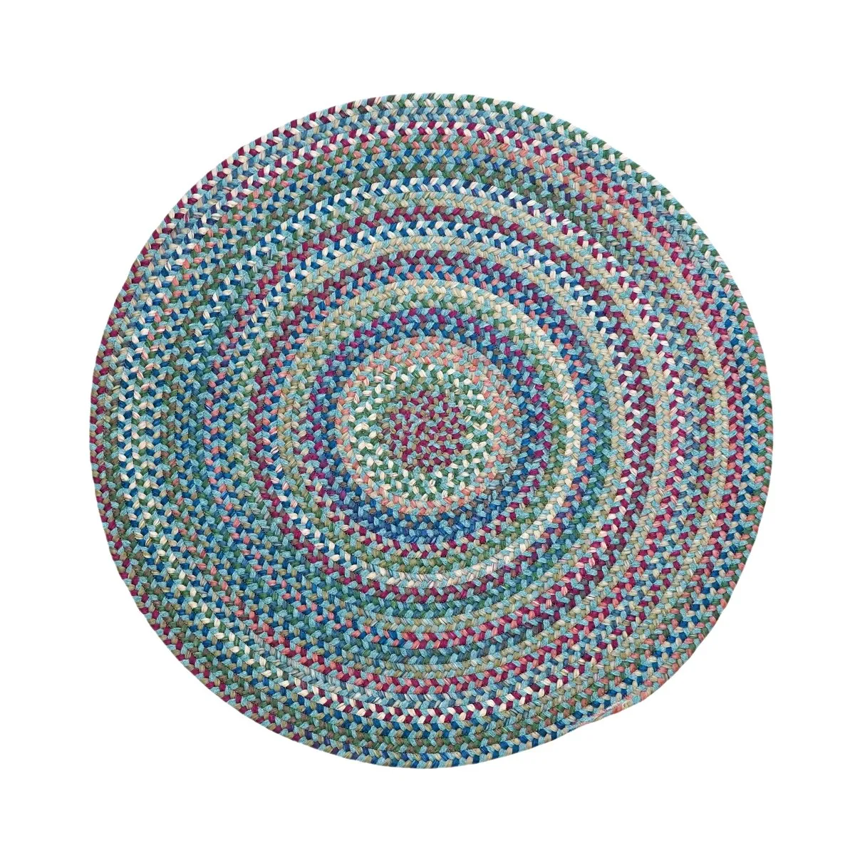 Colonial Mills Bailey Wool Multi Round Area Rug