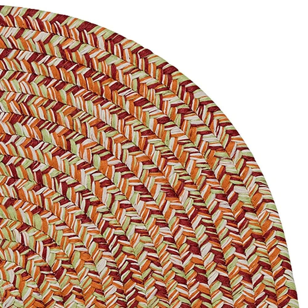 Colonial Mills Flibustier Bright Indoor/ Outdoor Braided Oval Area Rug