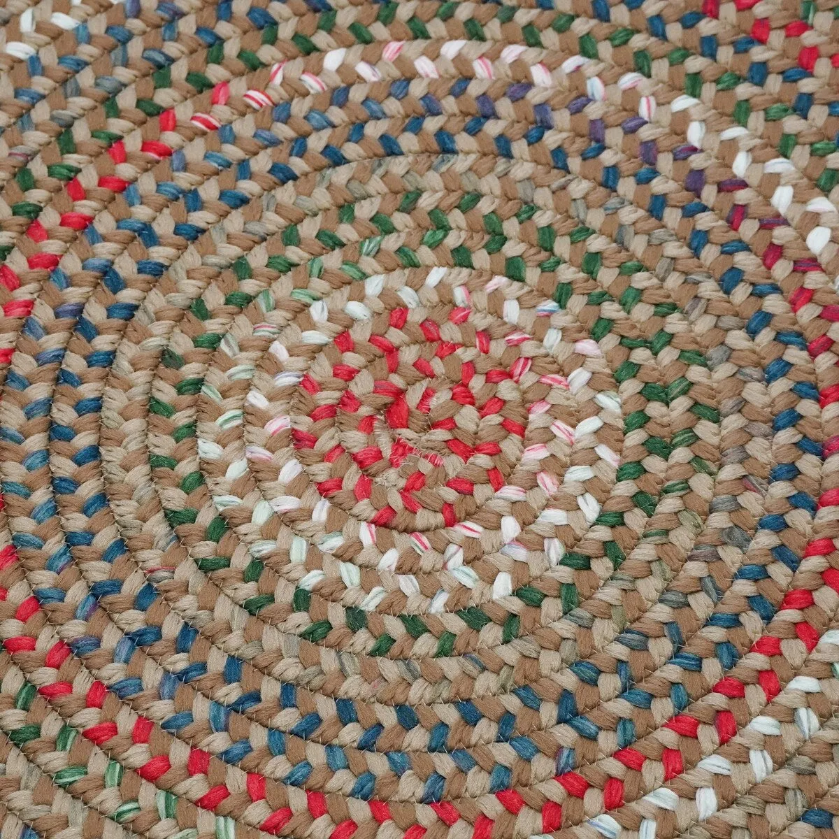 Colonial Mills Handcrafted Riverside Braid Round Area Rug