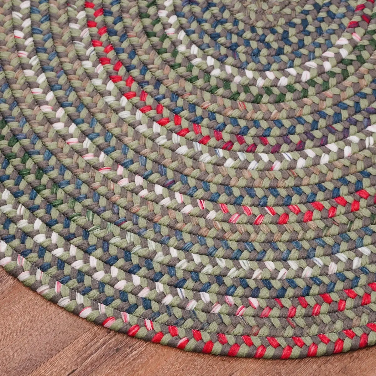 Colonial Mills Handcrafted Riverside Braid Round Area Rug