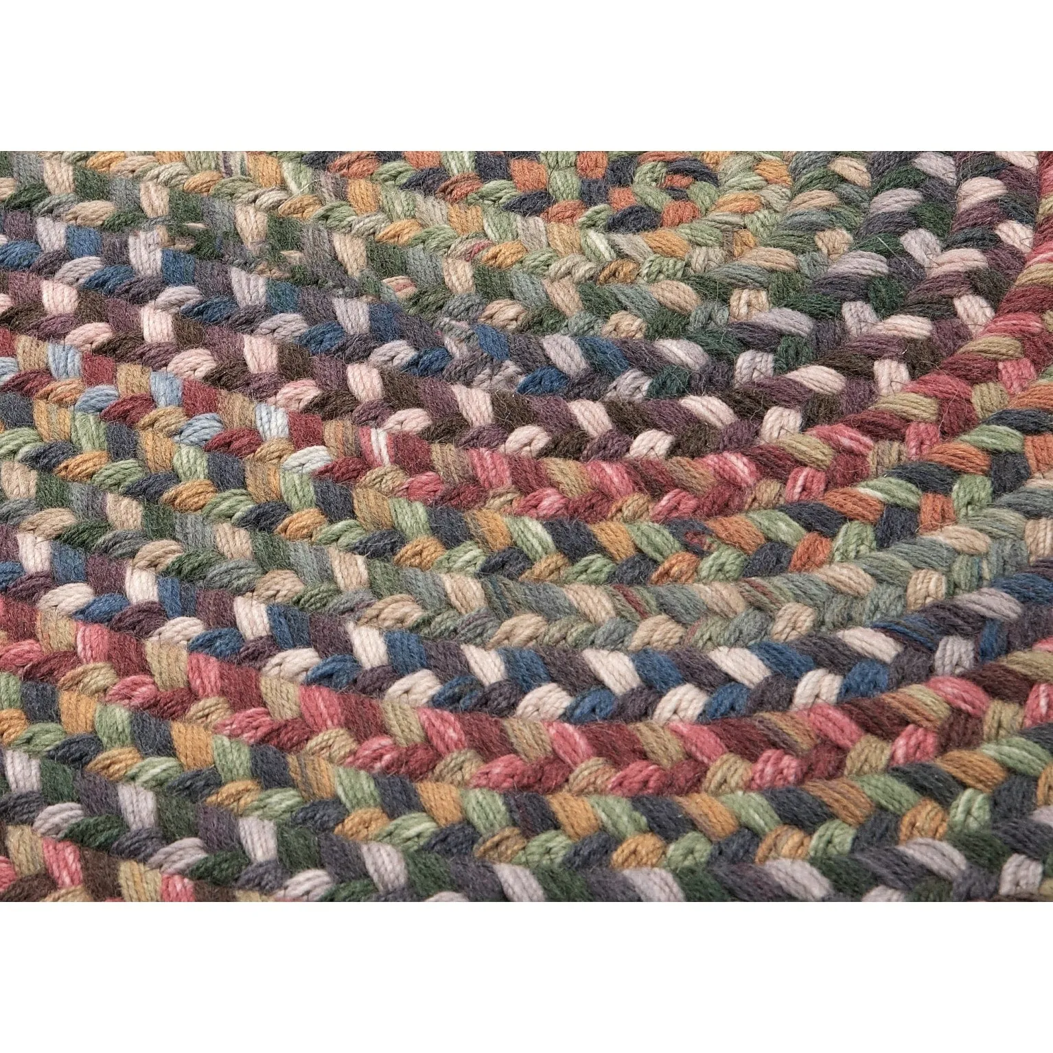 Colonial Mills Rustica Wool Traditional Round Area Rug