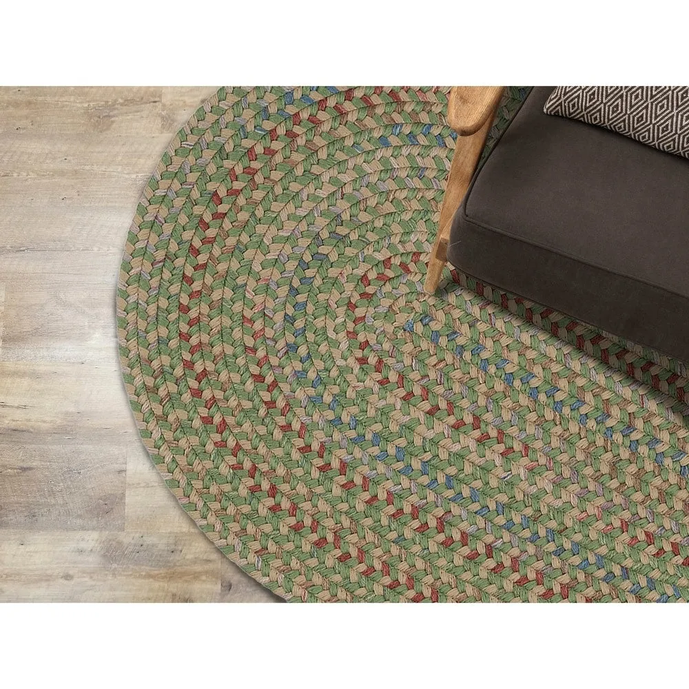 Colonial Mills Winfield Indoor Blended Wool Braided Oval Area Rug