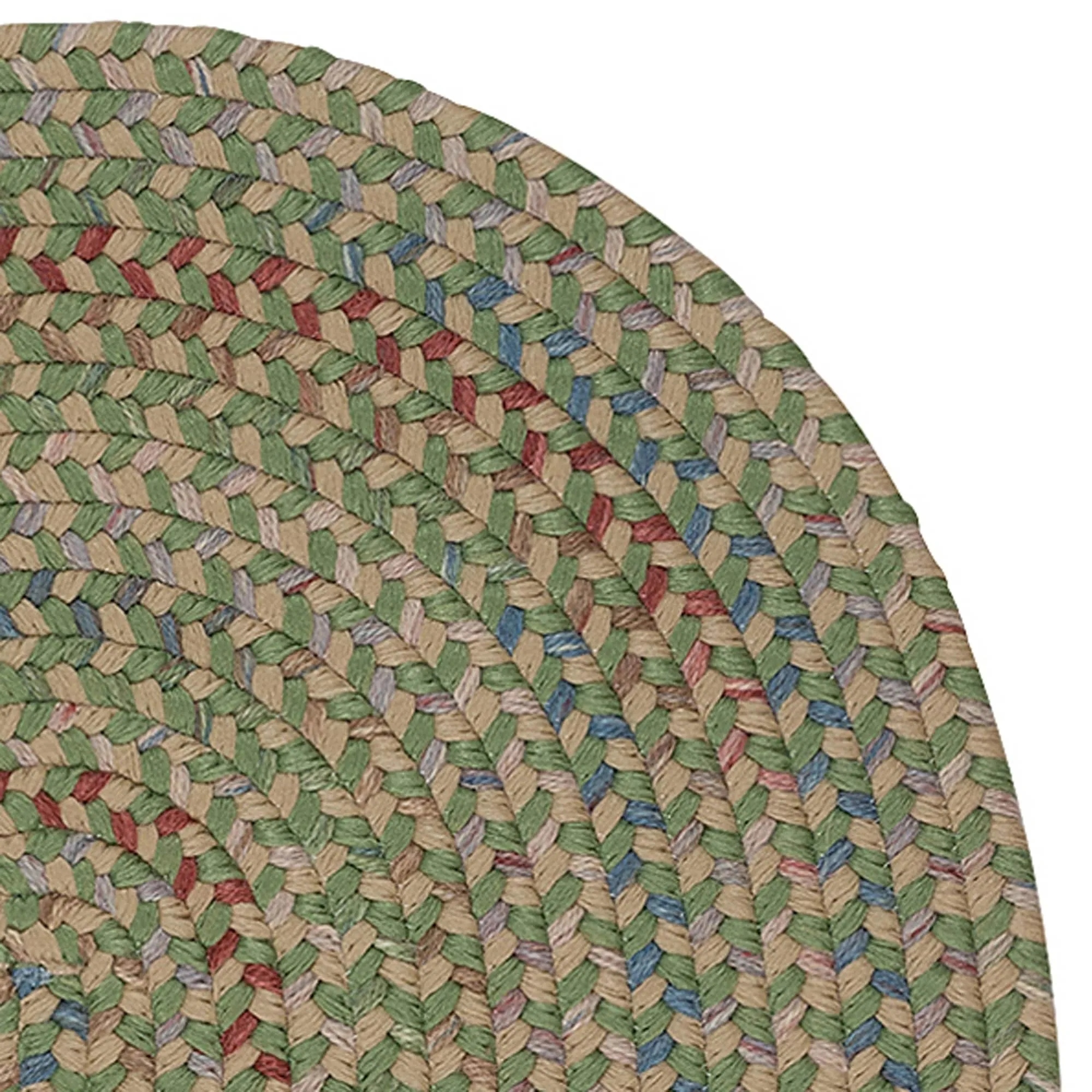 Colonial Mills Winfield Indoor Blended Wool Braided Oval Area Rug
