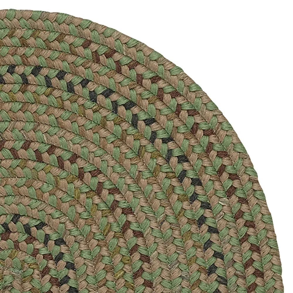 Colonial Mills Winfield Indoor Blended Wool Braided Oval Area Rug