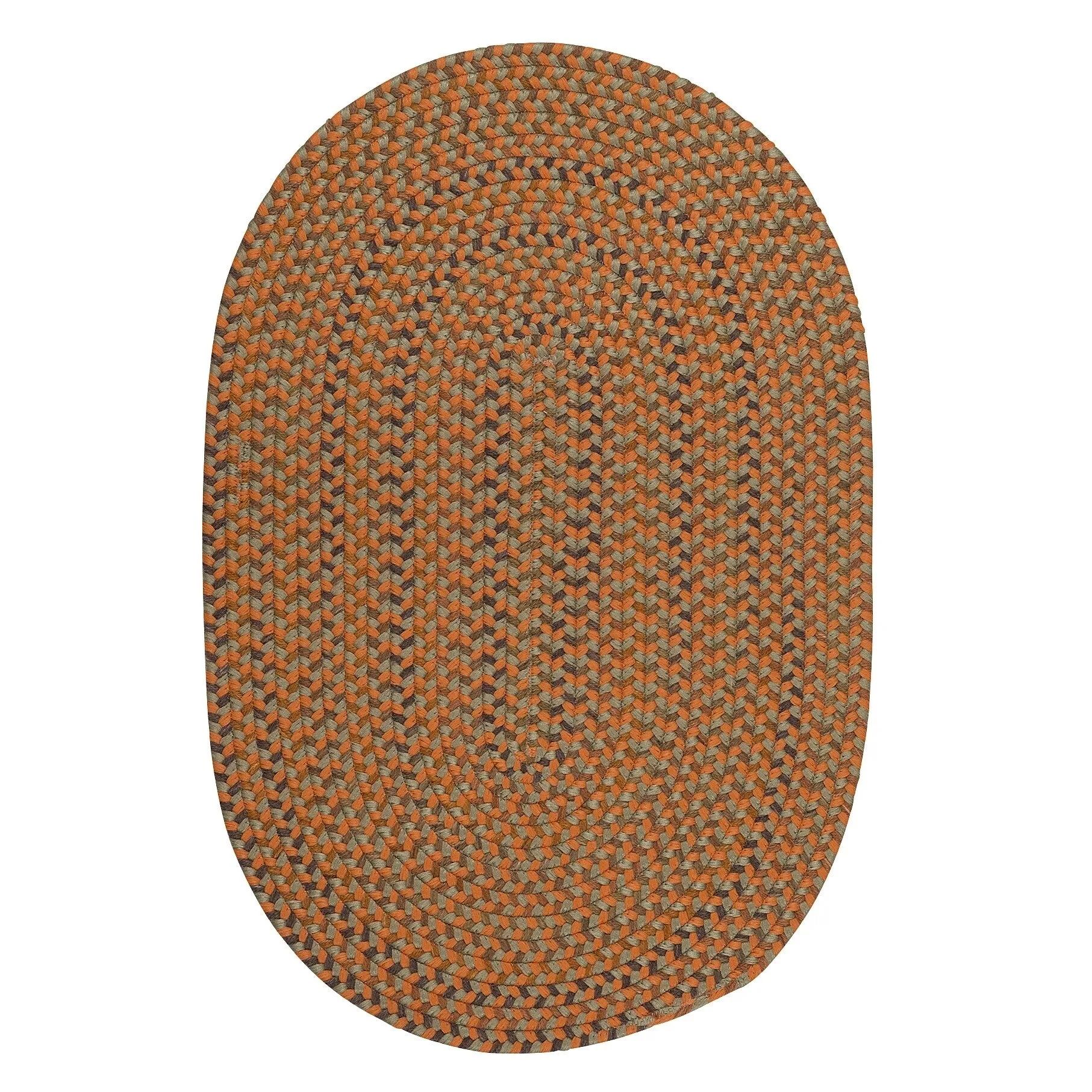 Colonial Mills Winfield Indoor Blended Wool Braided Oval Area Rug