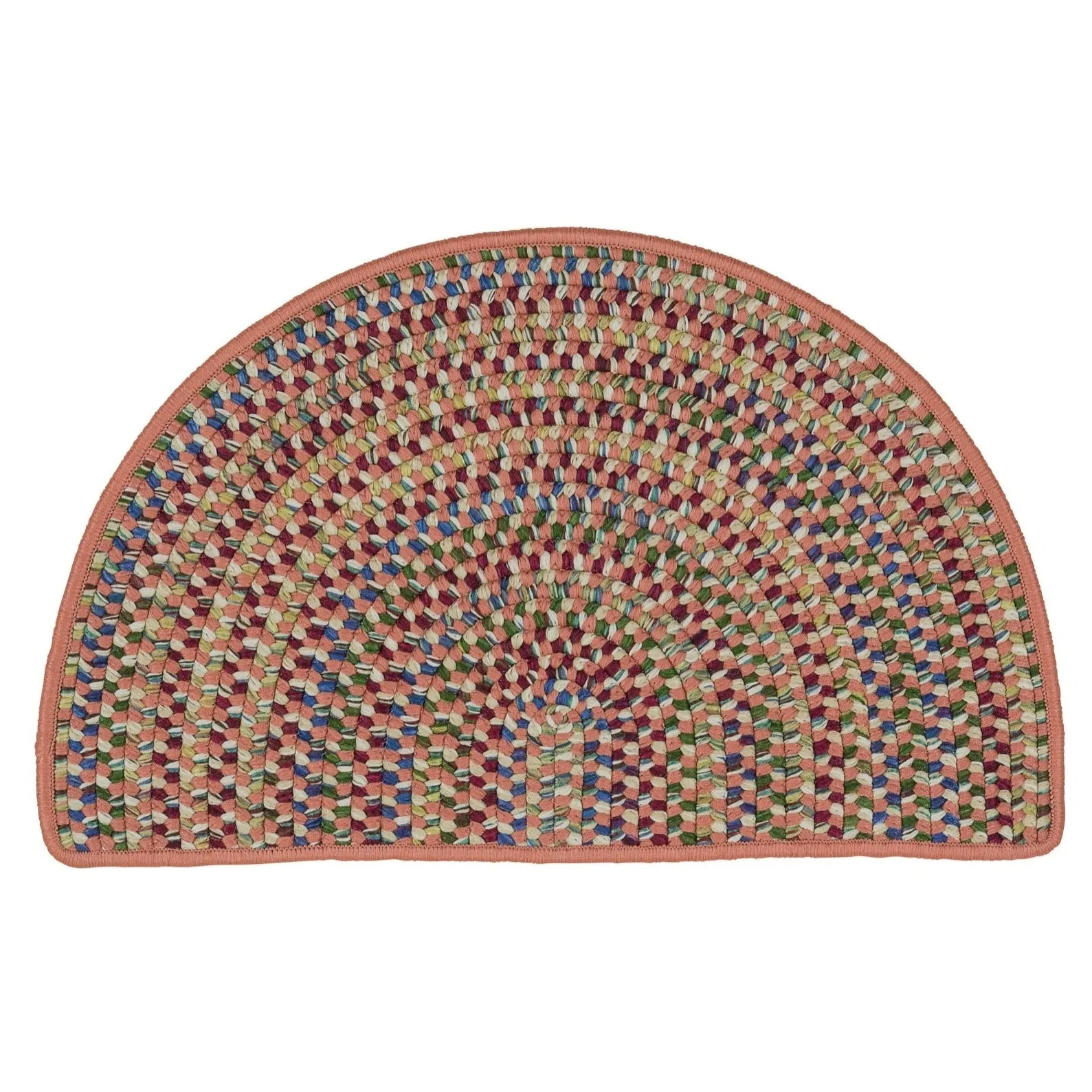 Colonial Mills Worley Slice Rustic Braided Hearth Rug