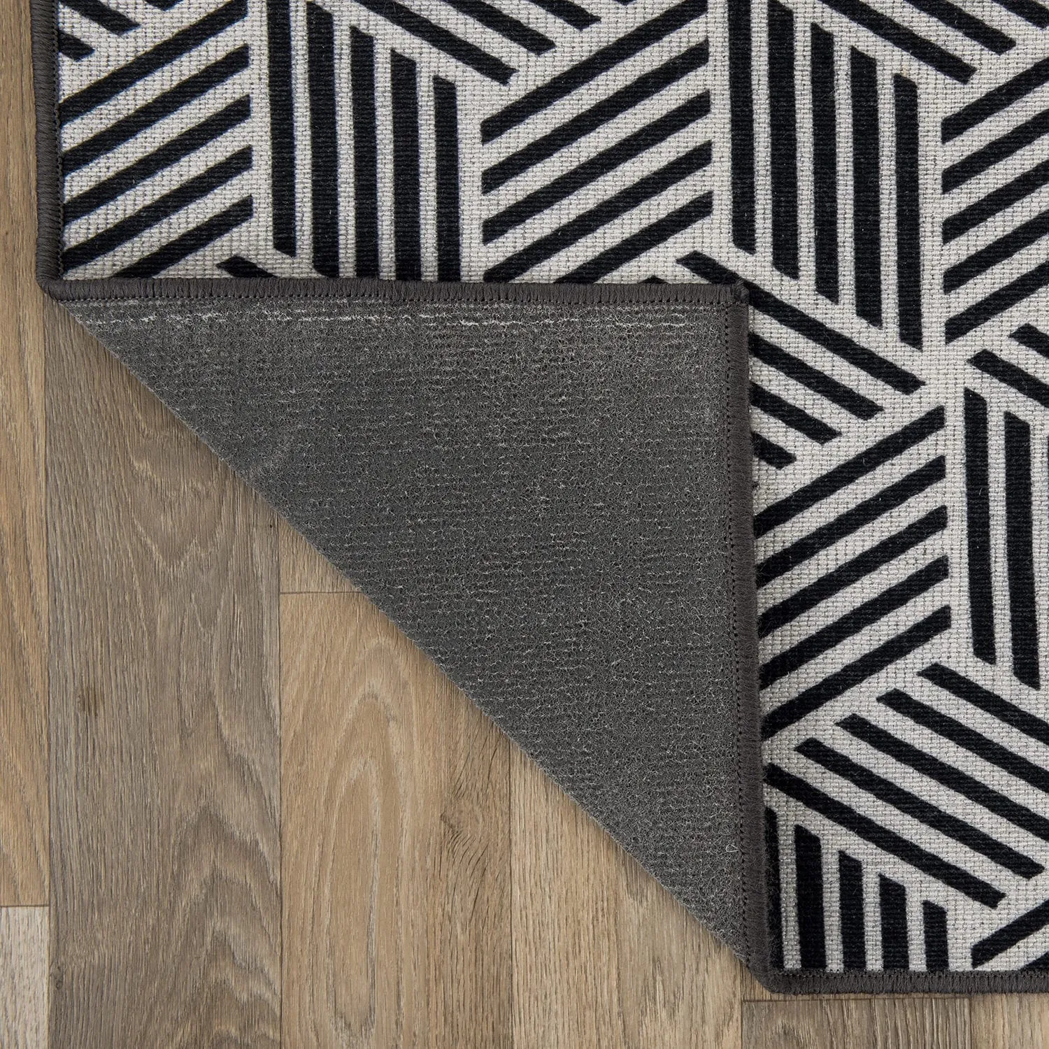 Contemporary Geometric Cubes Indoor/Outdoor Area Rug