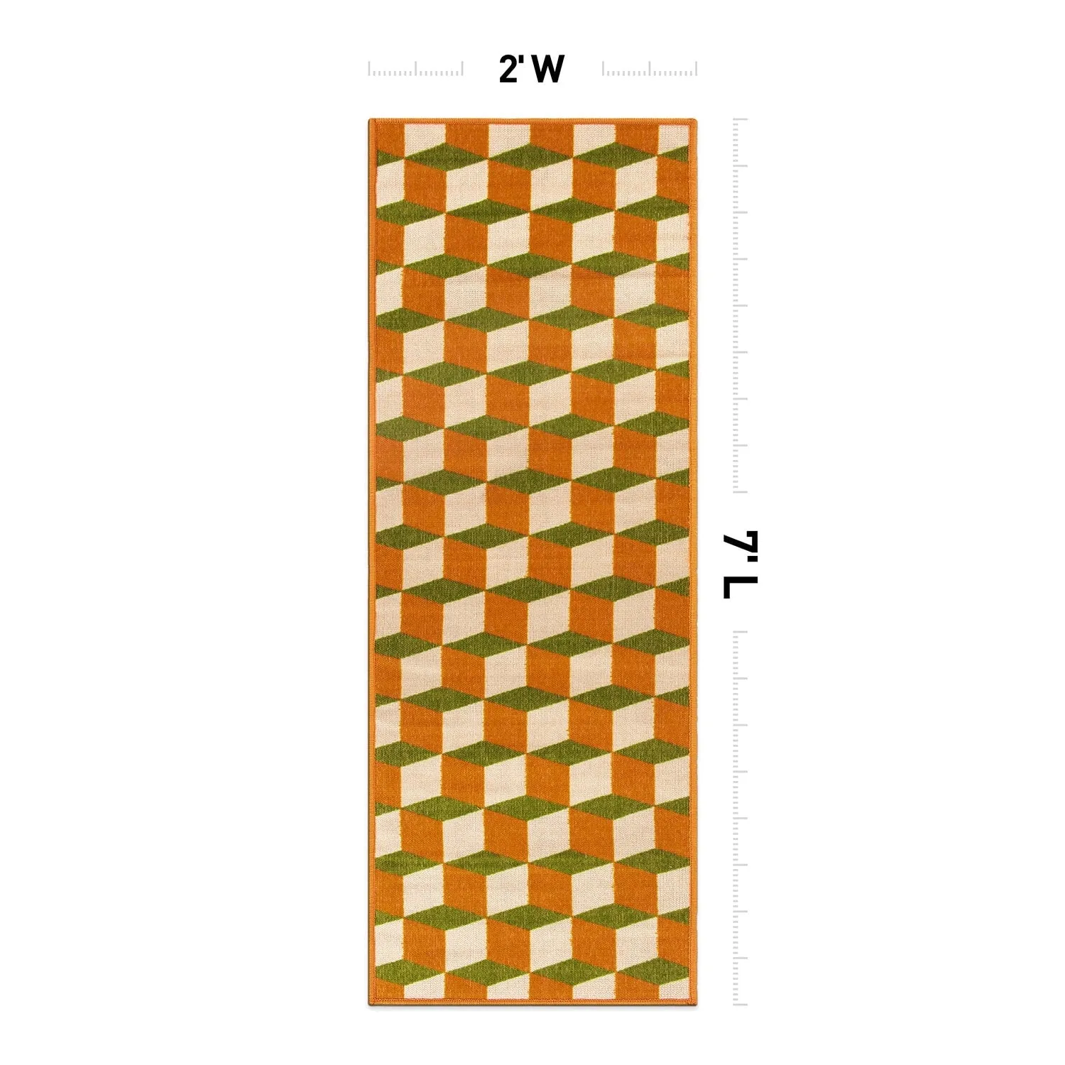 Contemporary Geometric Flatweave Indoor/Outdoor Area Rug