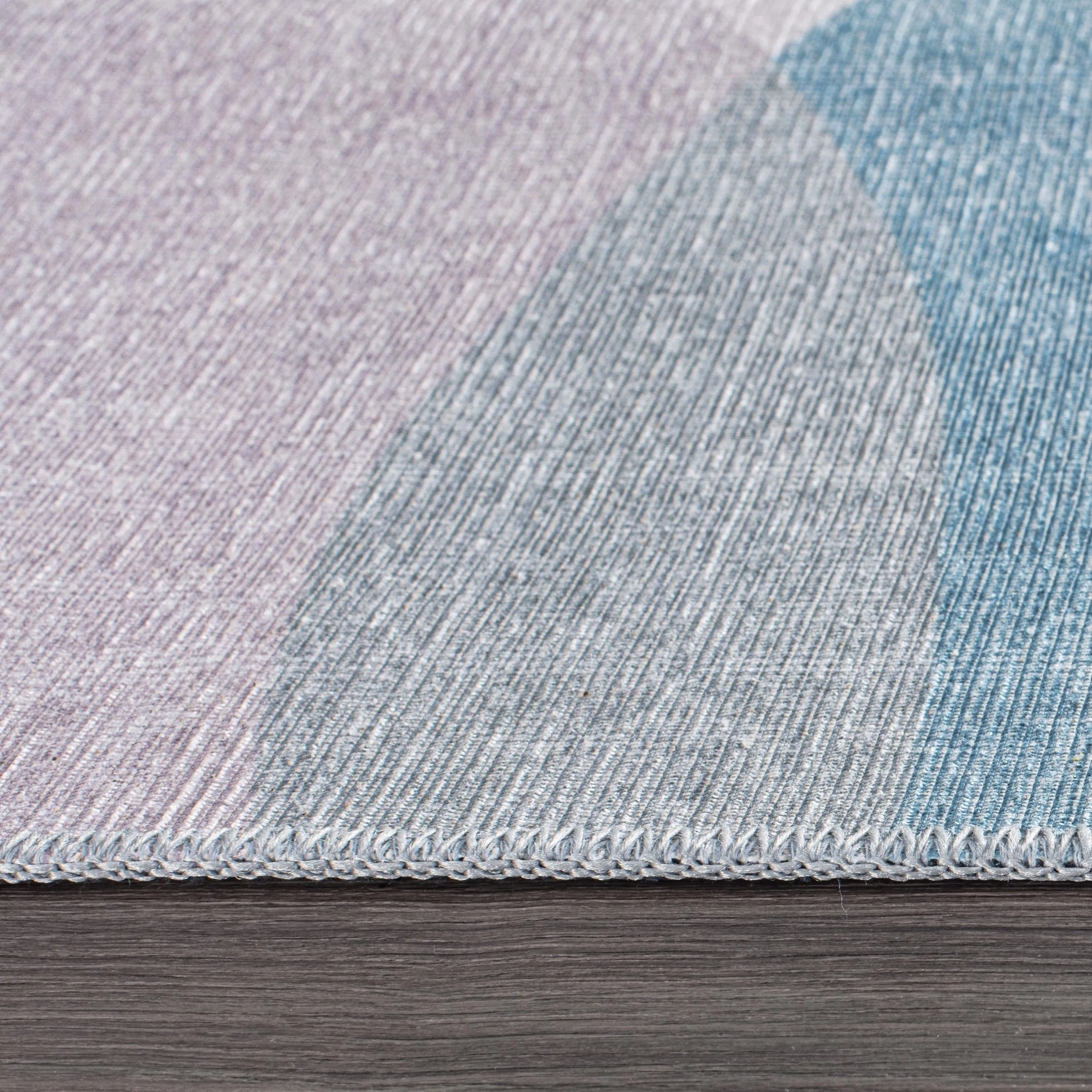 Contemporary Geometric Machine Washable Area Rug