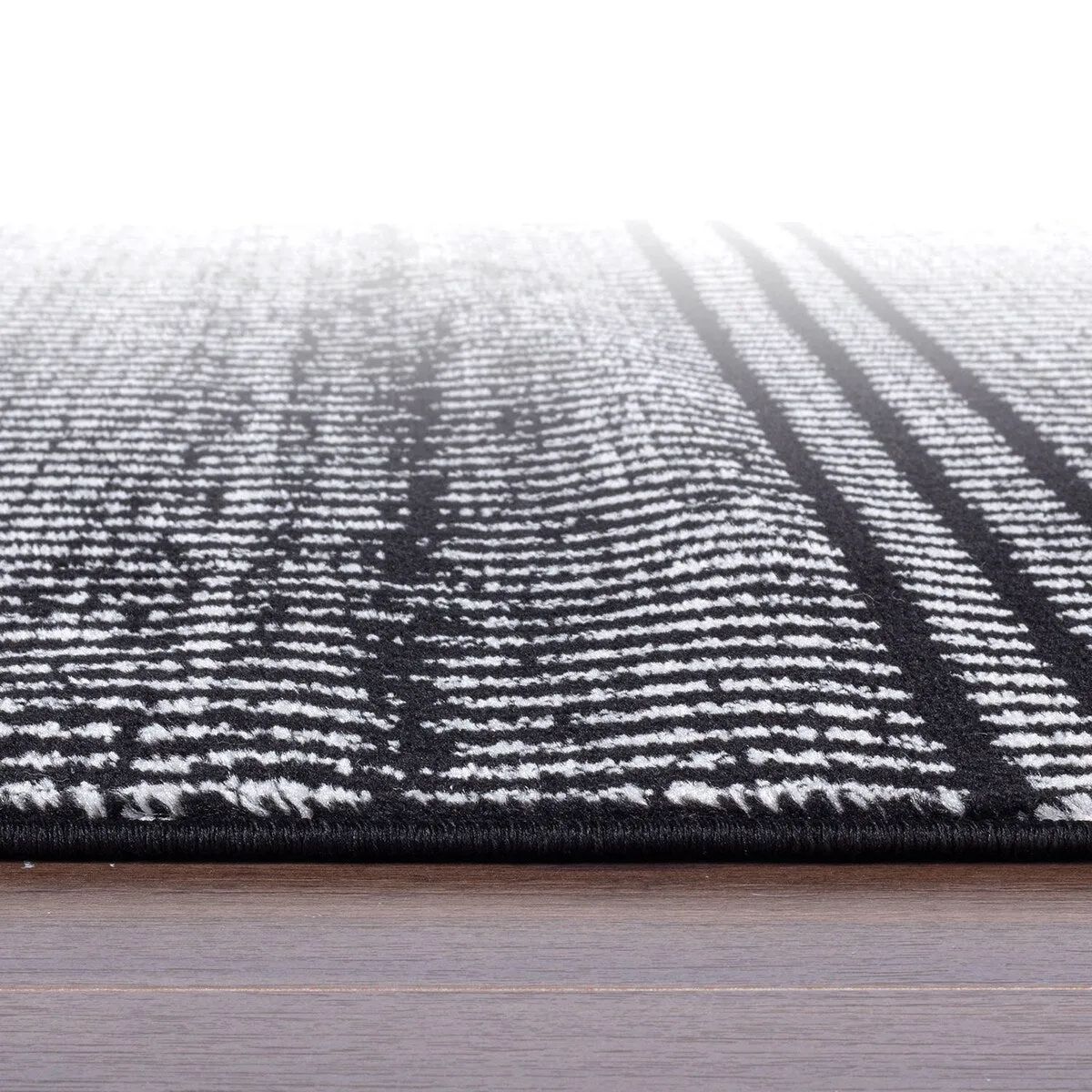 Contemporary Minimalistic Stripe LInes Area Rug