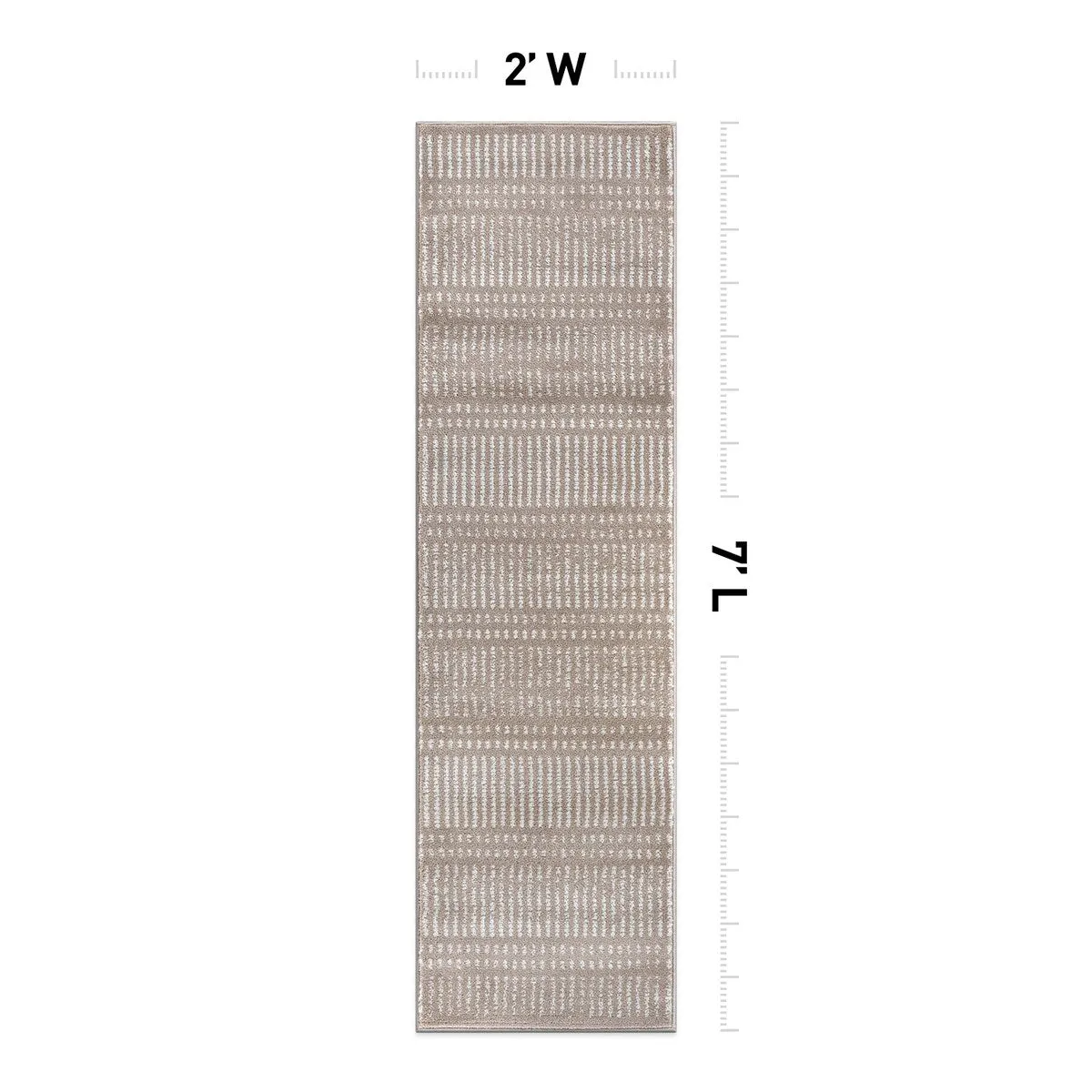 Contemporary Minimalistic Stripe LInes Area Rug