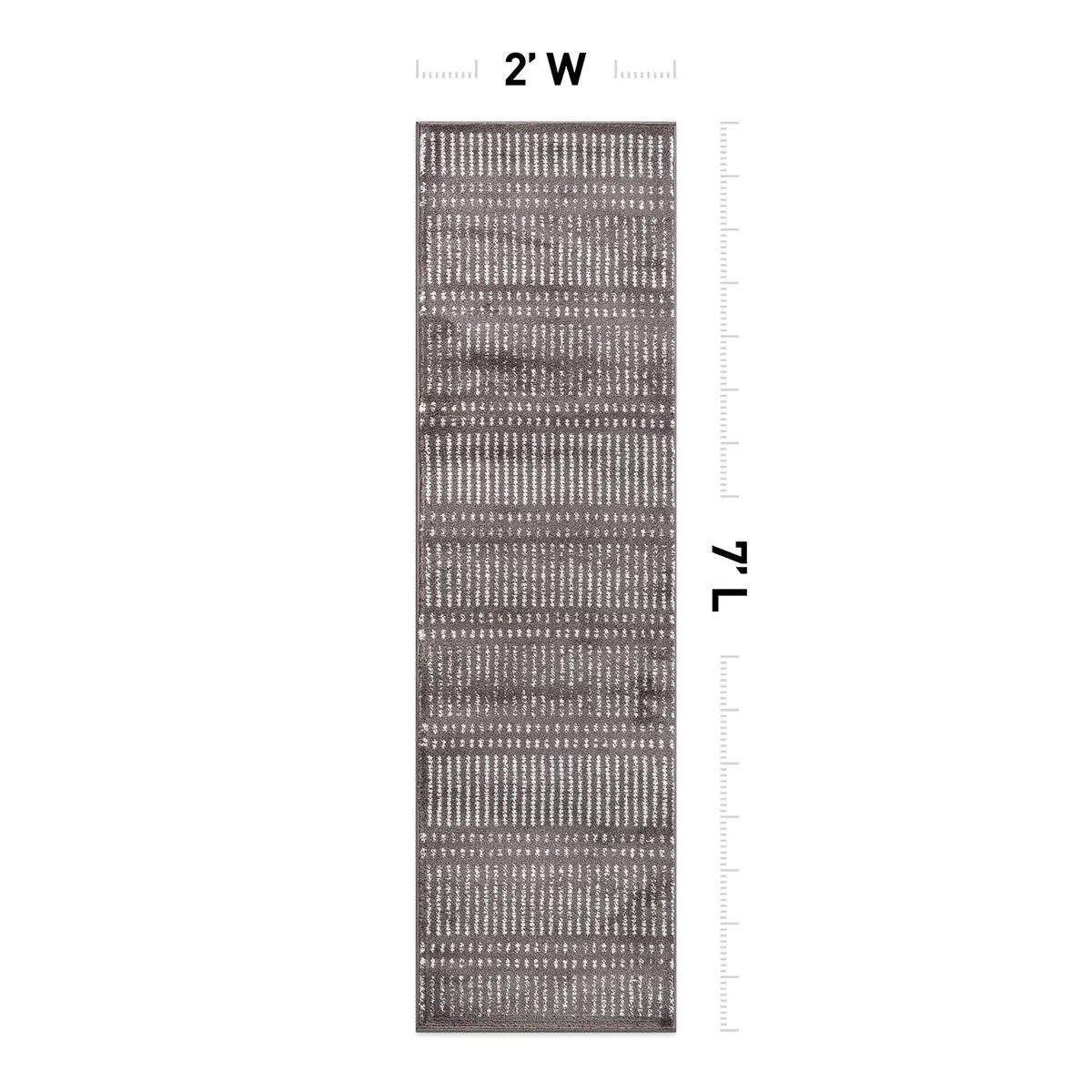 Contemporary Minimalistic Stripe LInes Area Rug