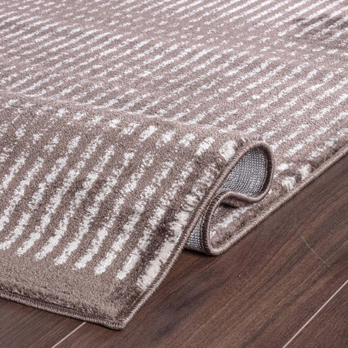 Contemporary Minimalistic Stripe LInes Area Rug