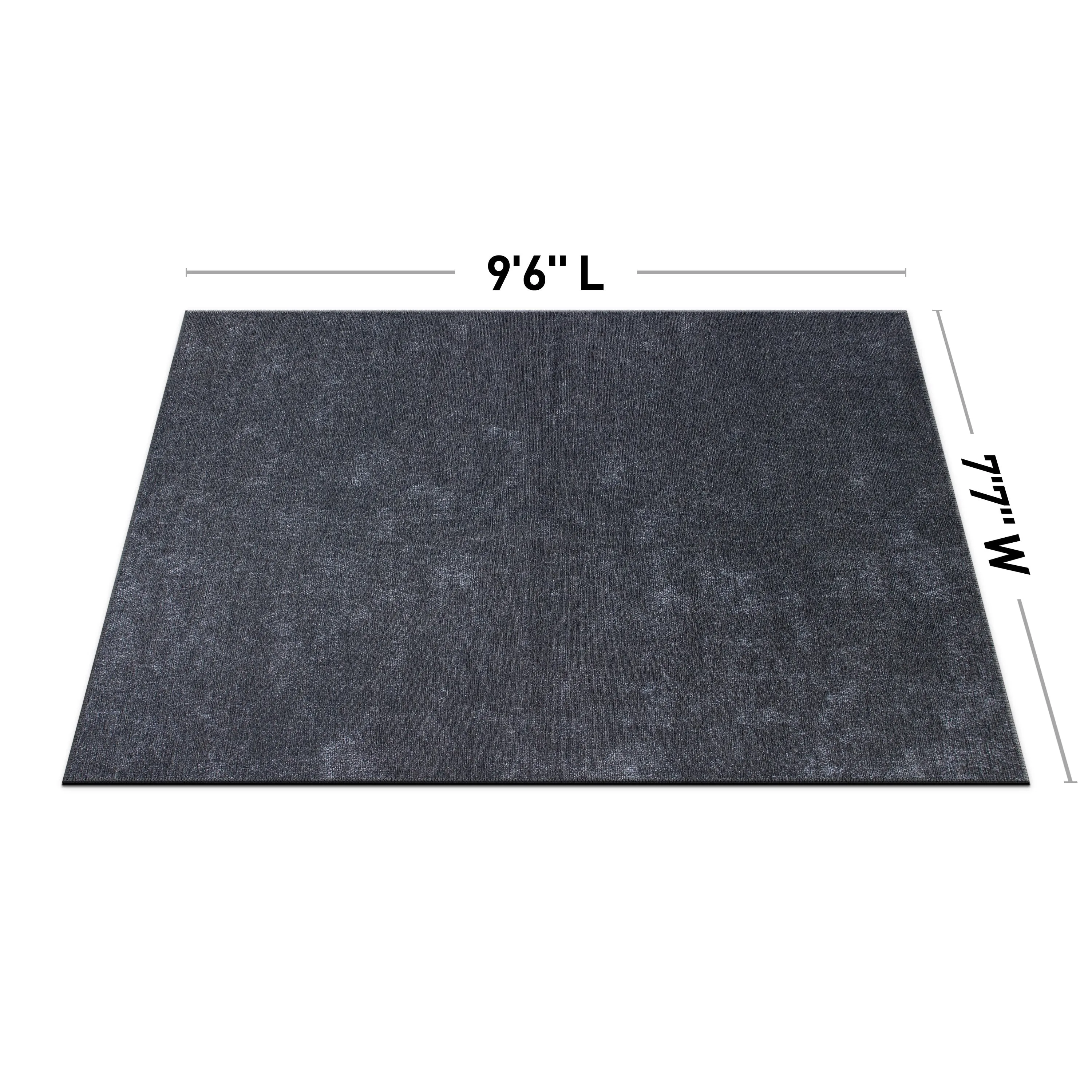 Contemporary Solid Machine Washable Area Rug