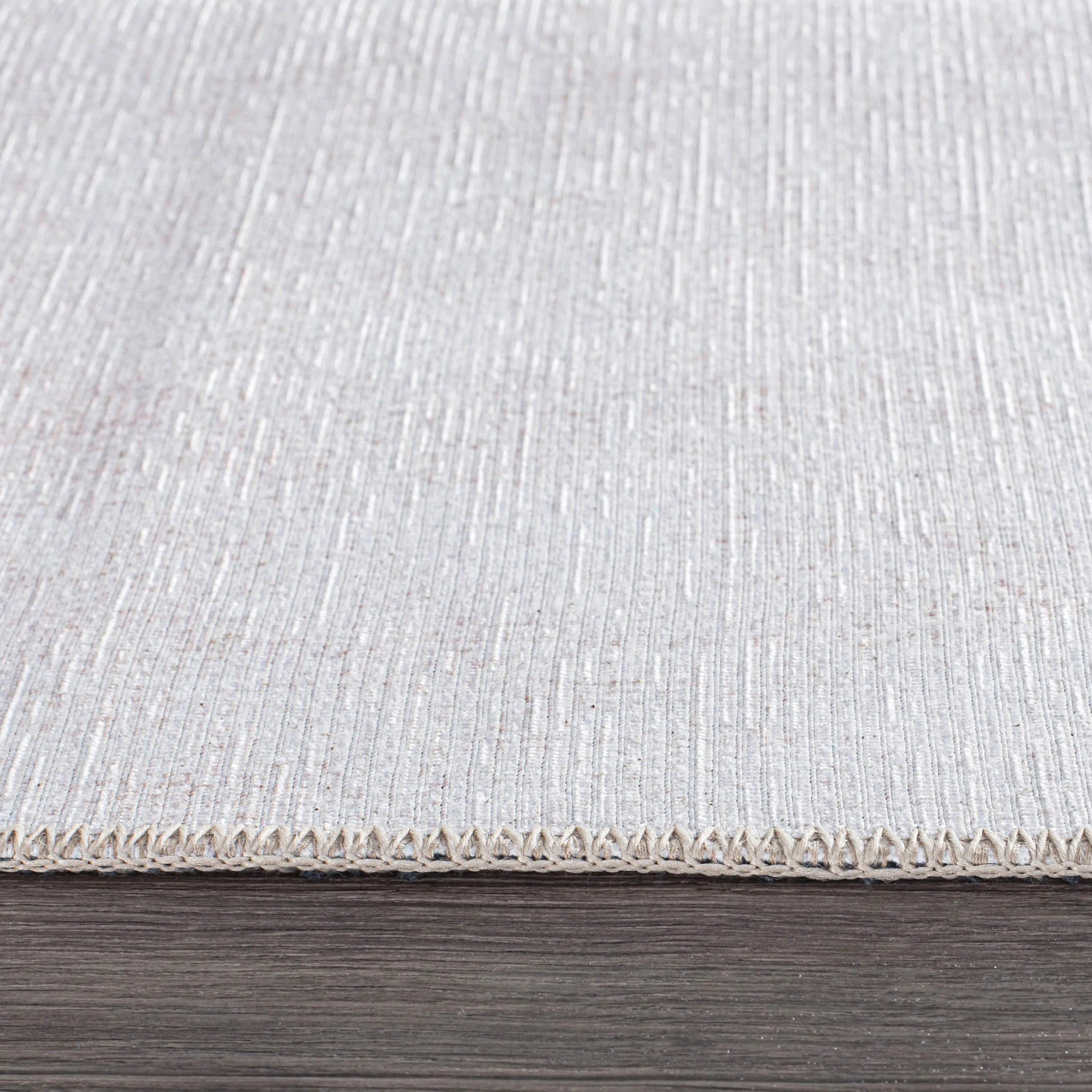 Contemporary Solid Machine Washable Area Rug