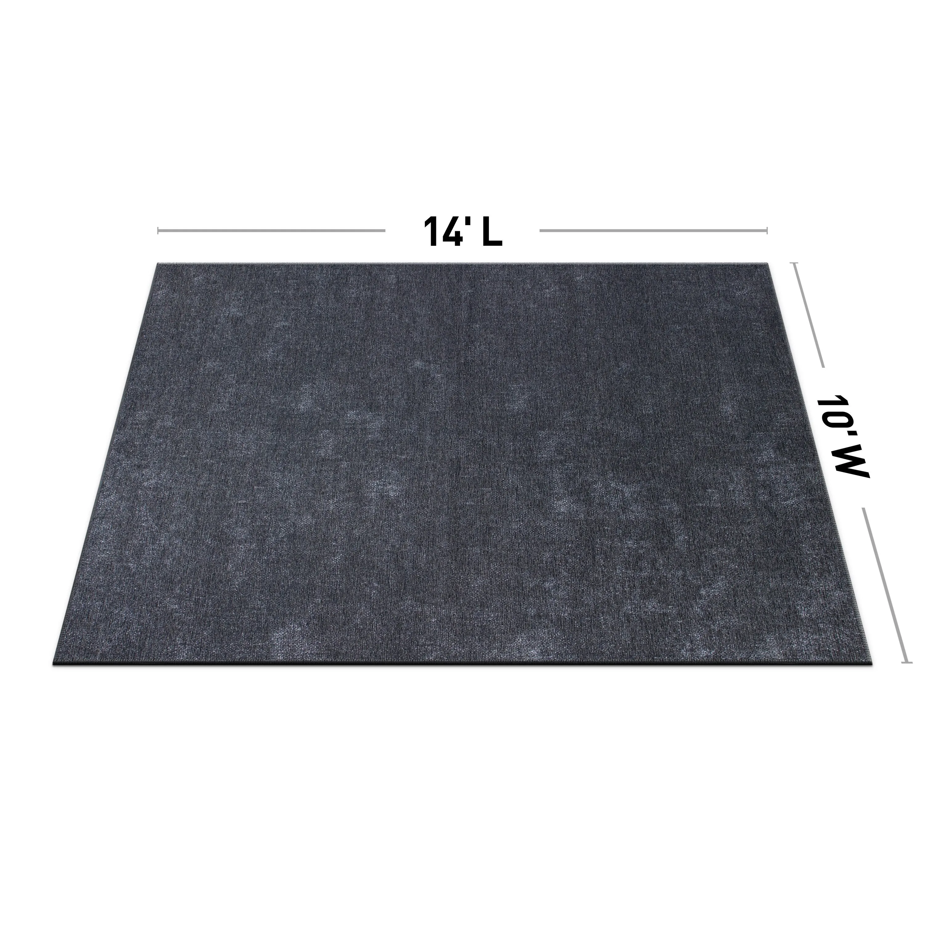 Contemporary Solid Machine Washable Area Rug