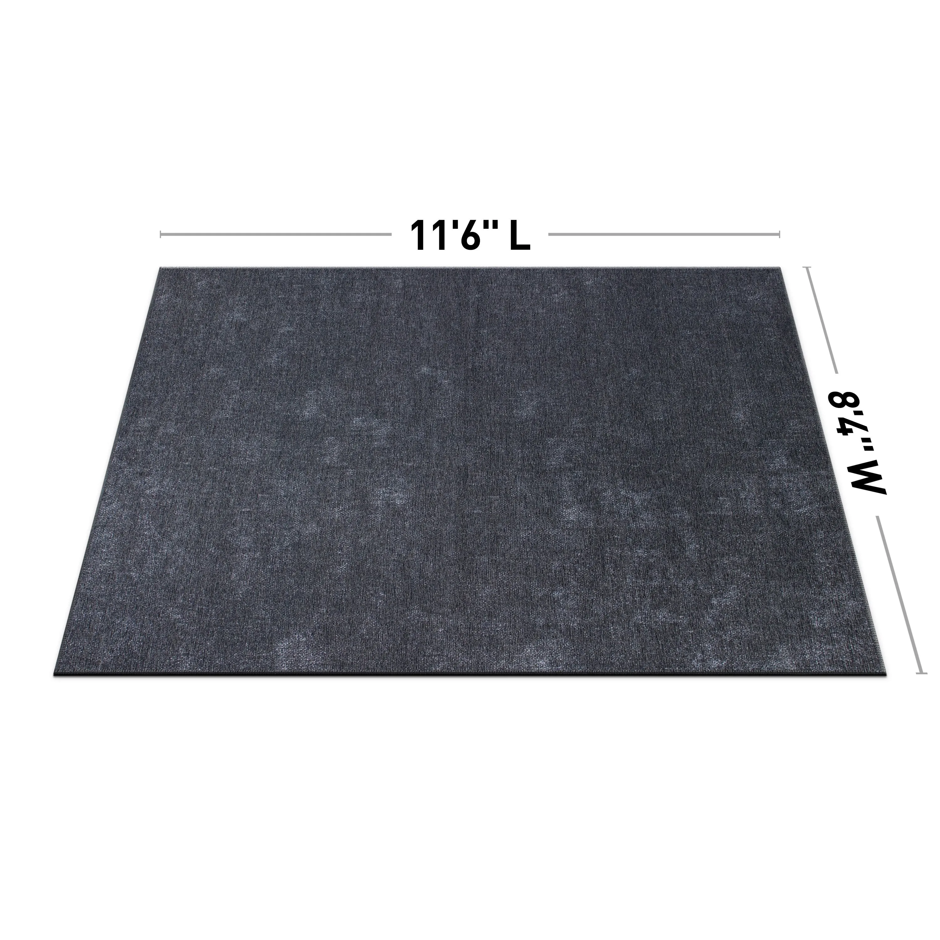 Contemporary Solid Machine Washable Area Rug
